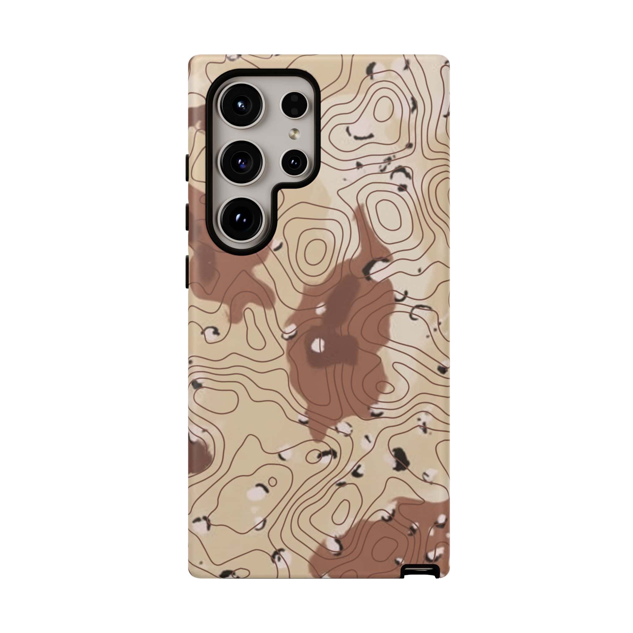 Chocolate Chip Topo Tough Android Case