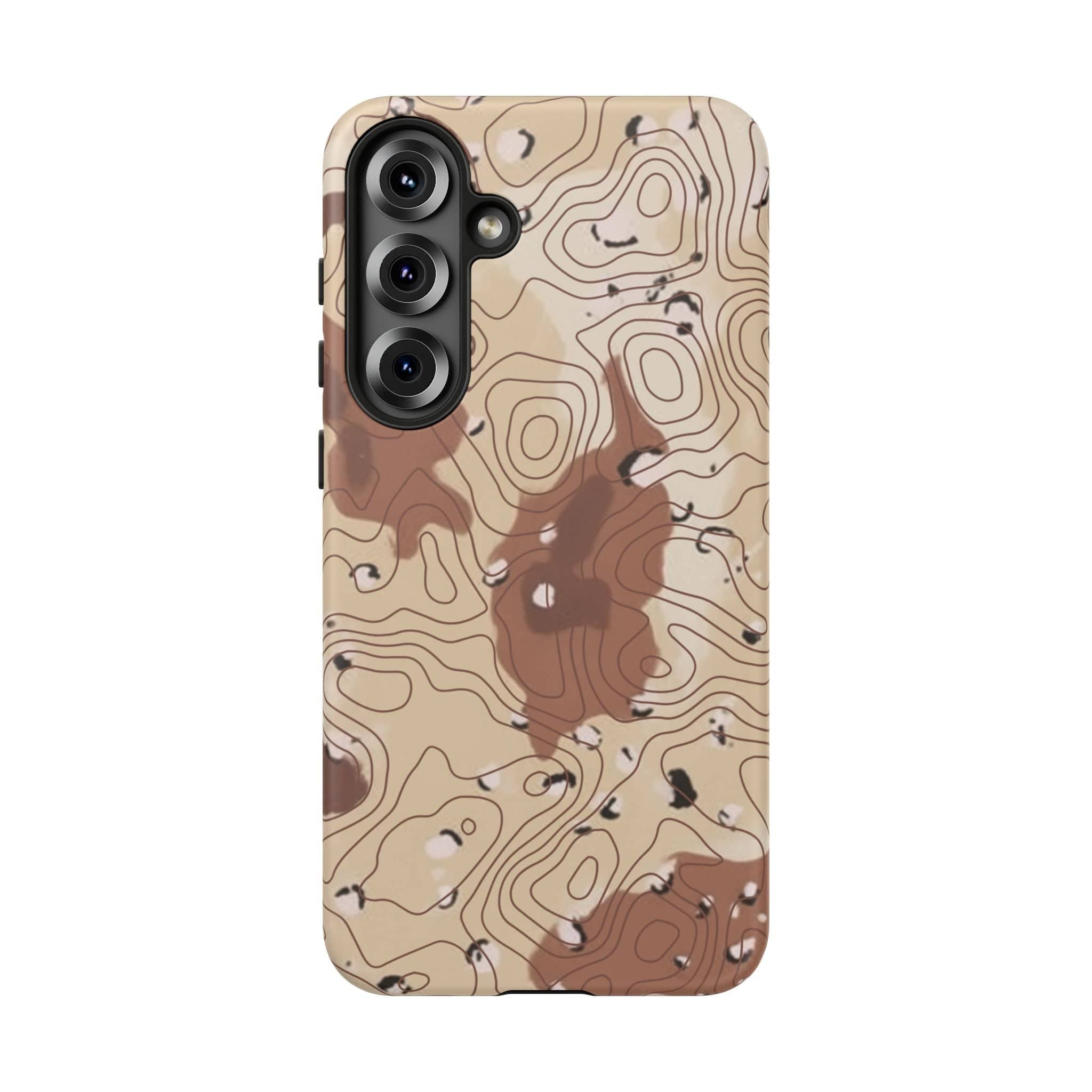 Chocolate Chip Topo Tough Android Case