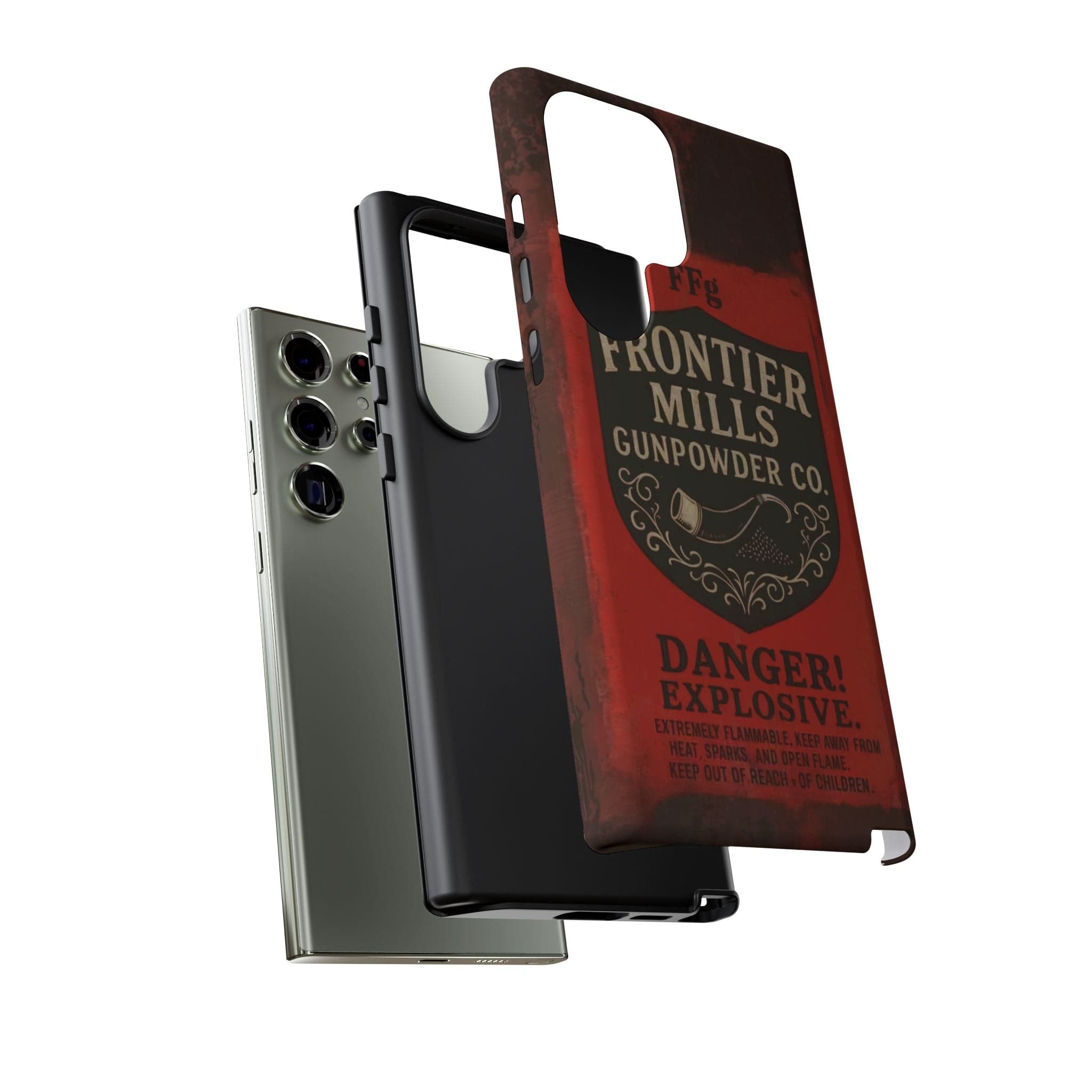 Frontier Mills Black Powder Tough Android Case