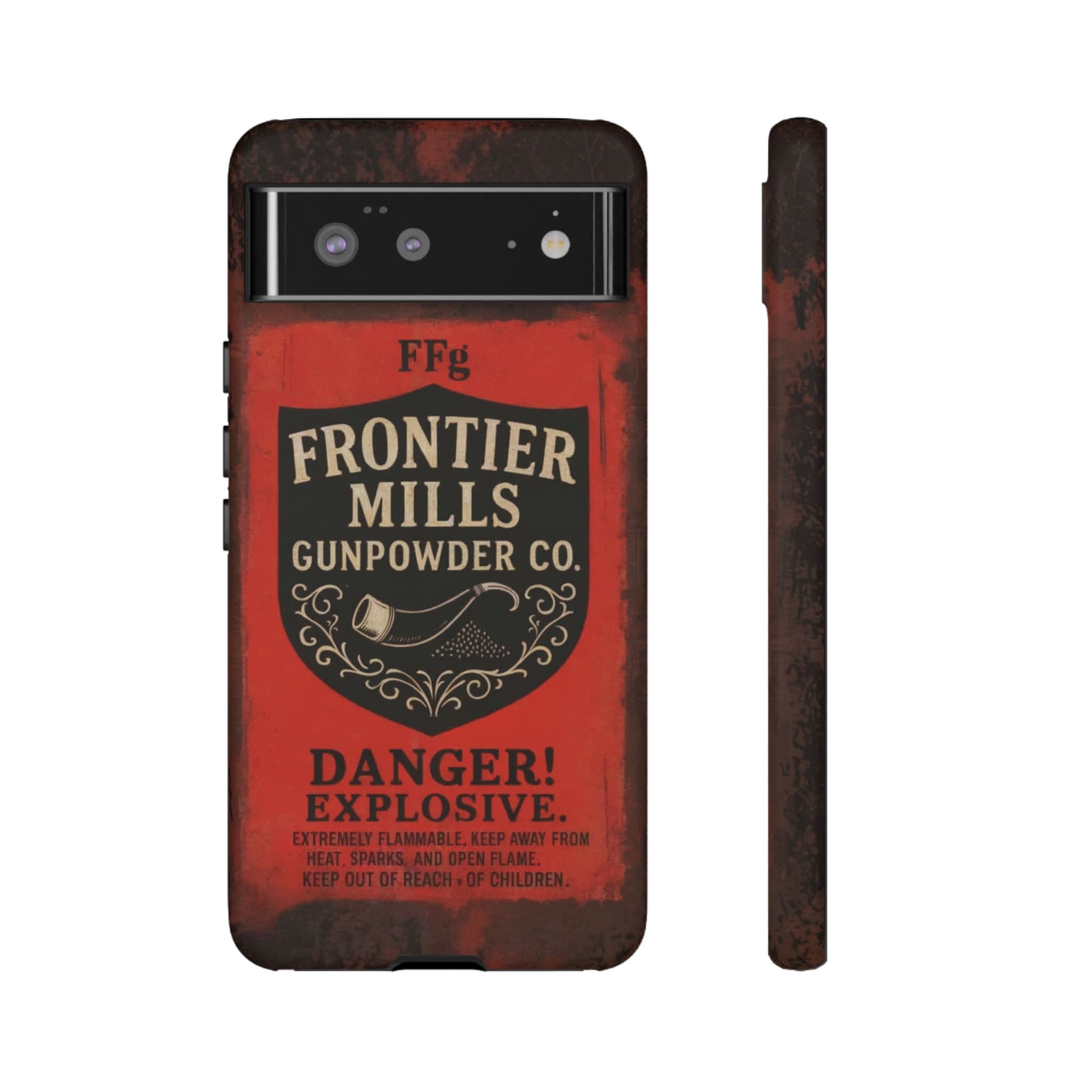Frontier Mills Black Powder Tough Android Case