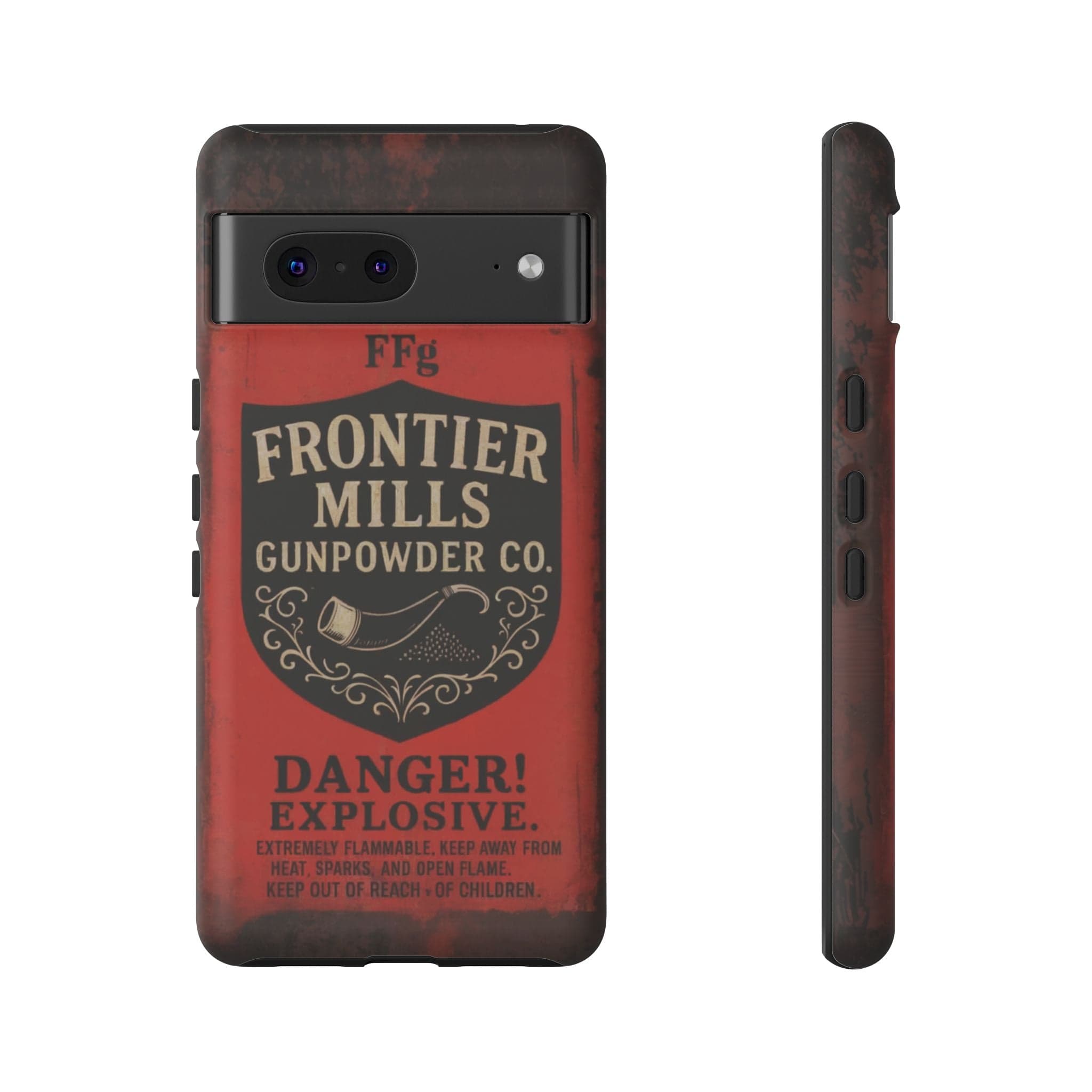 Frontier Mills Black Powder Tough Android Case