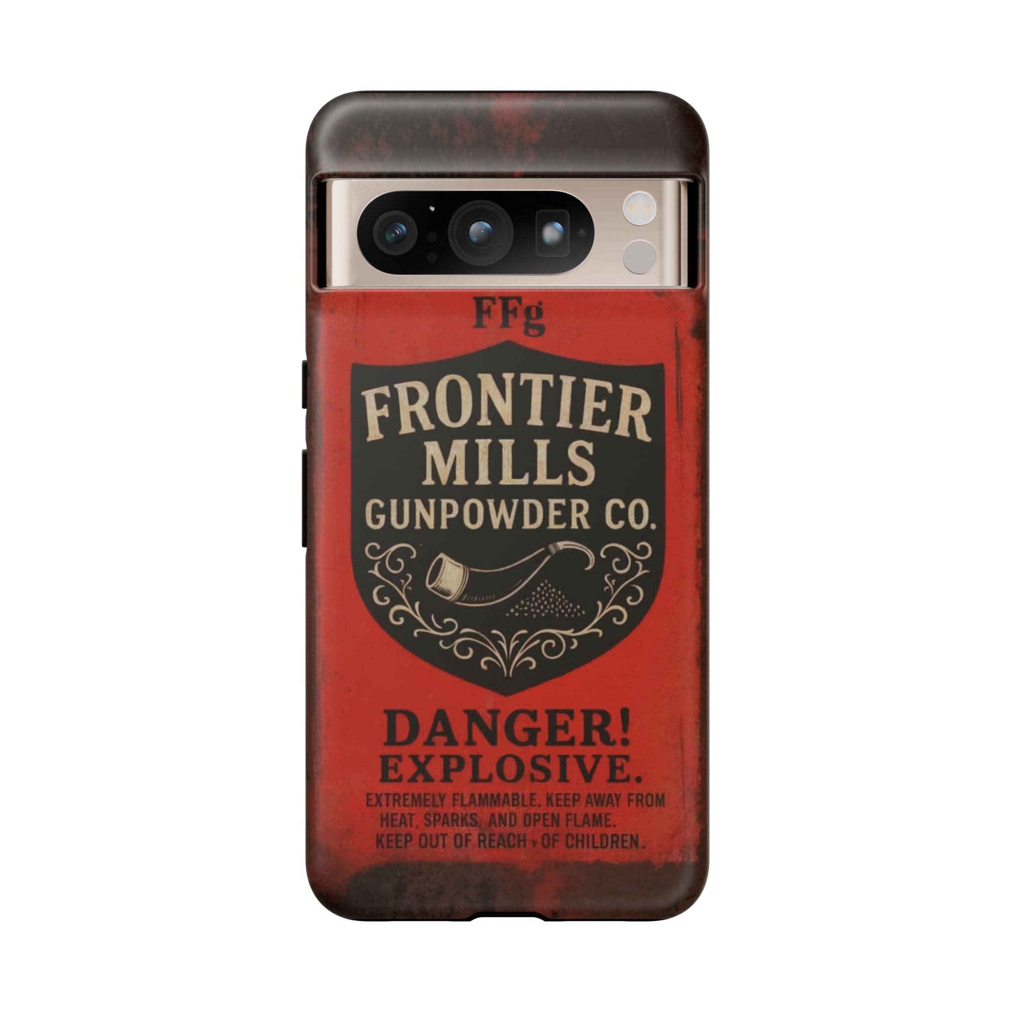 Frontier Mills Black Powder Tough Android Case