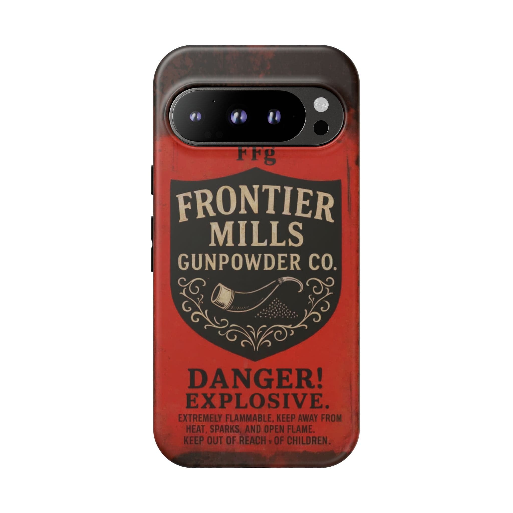 Frontier Mills Black Powder Tough Android Case