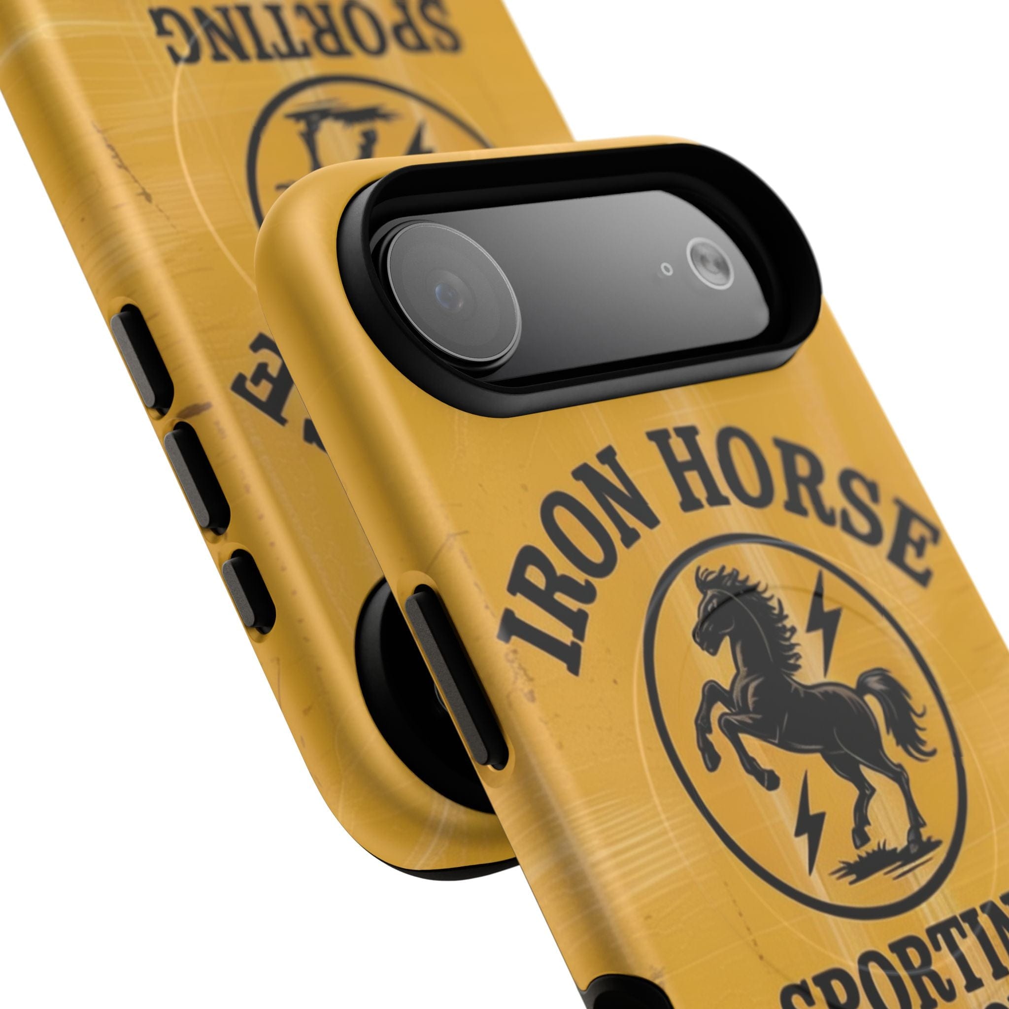 Iron Horse Black Powder Tough Magnetic iPhone Case