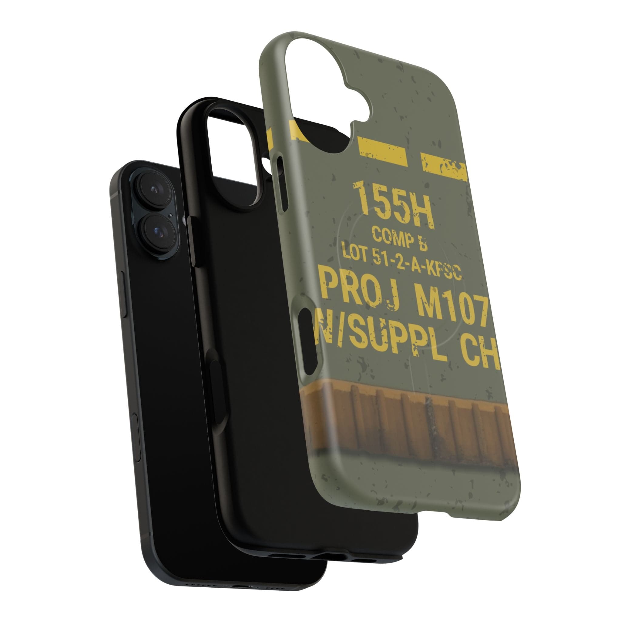M107 HE 155 Tough Magnetic iPhone Case