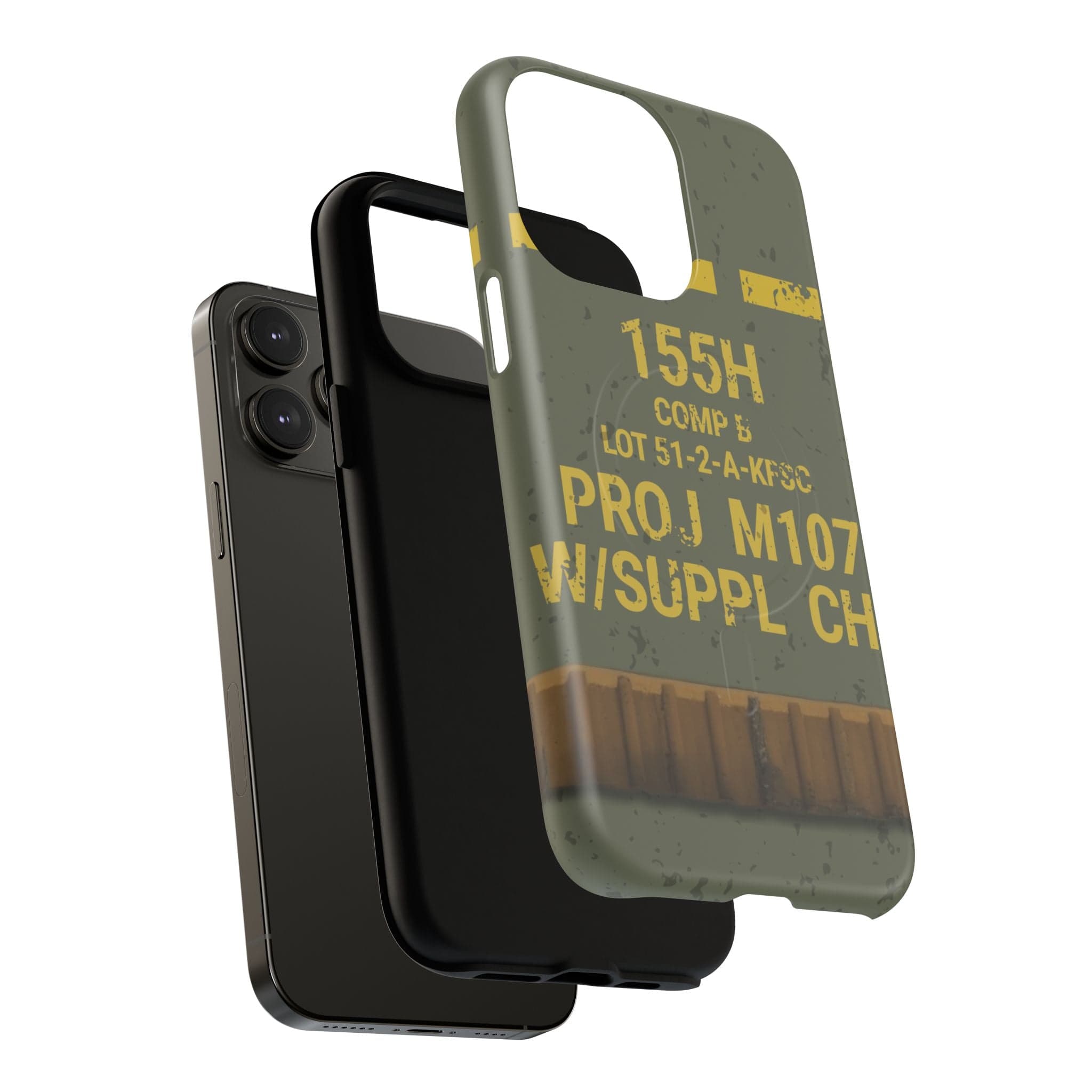 M107 HE 155 Tough Magnetic iPhone Case