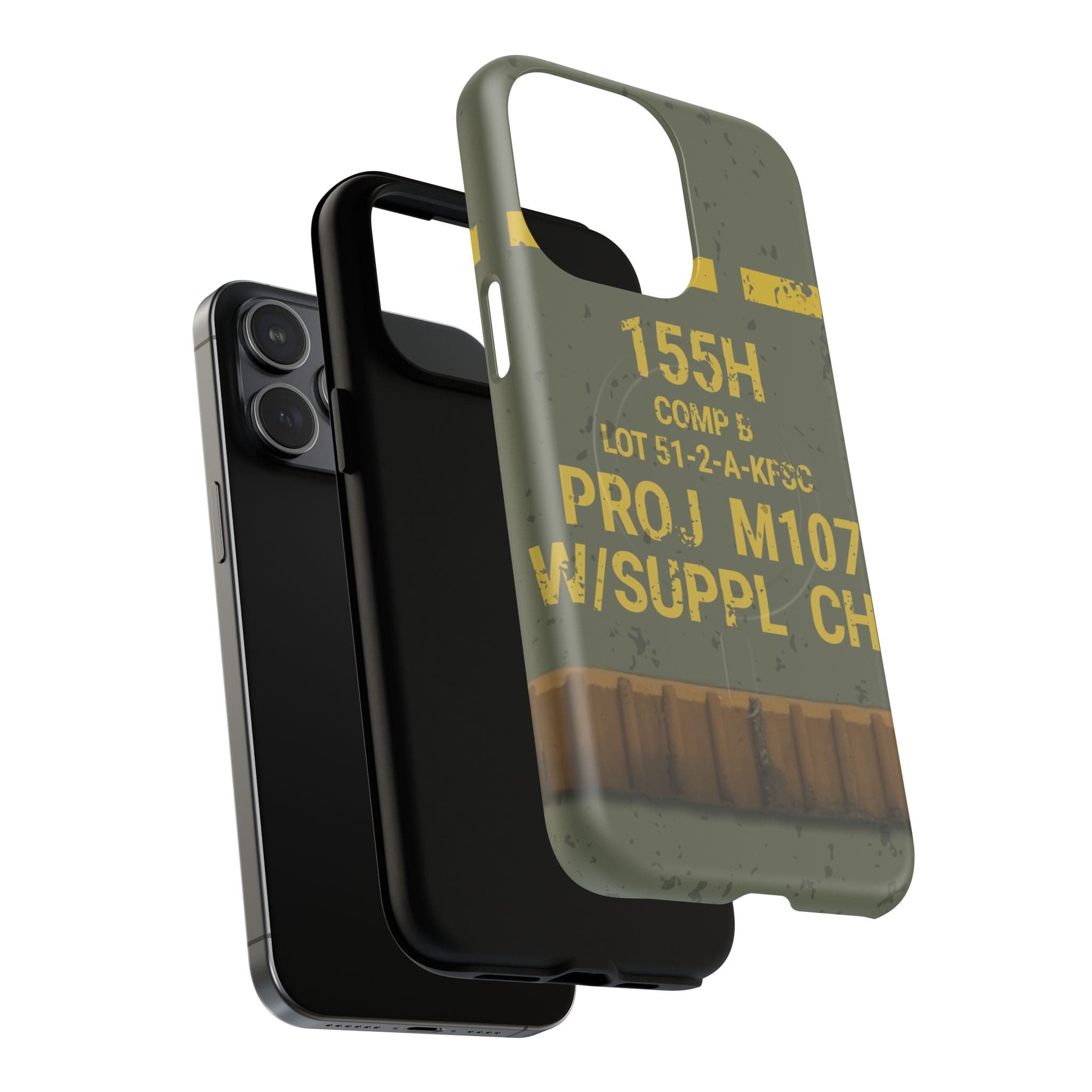 M107 HE 155 Tough Magnetic iPhone Case