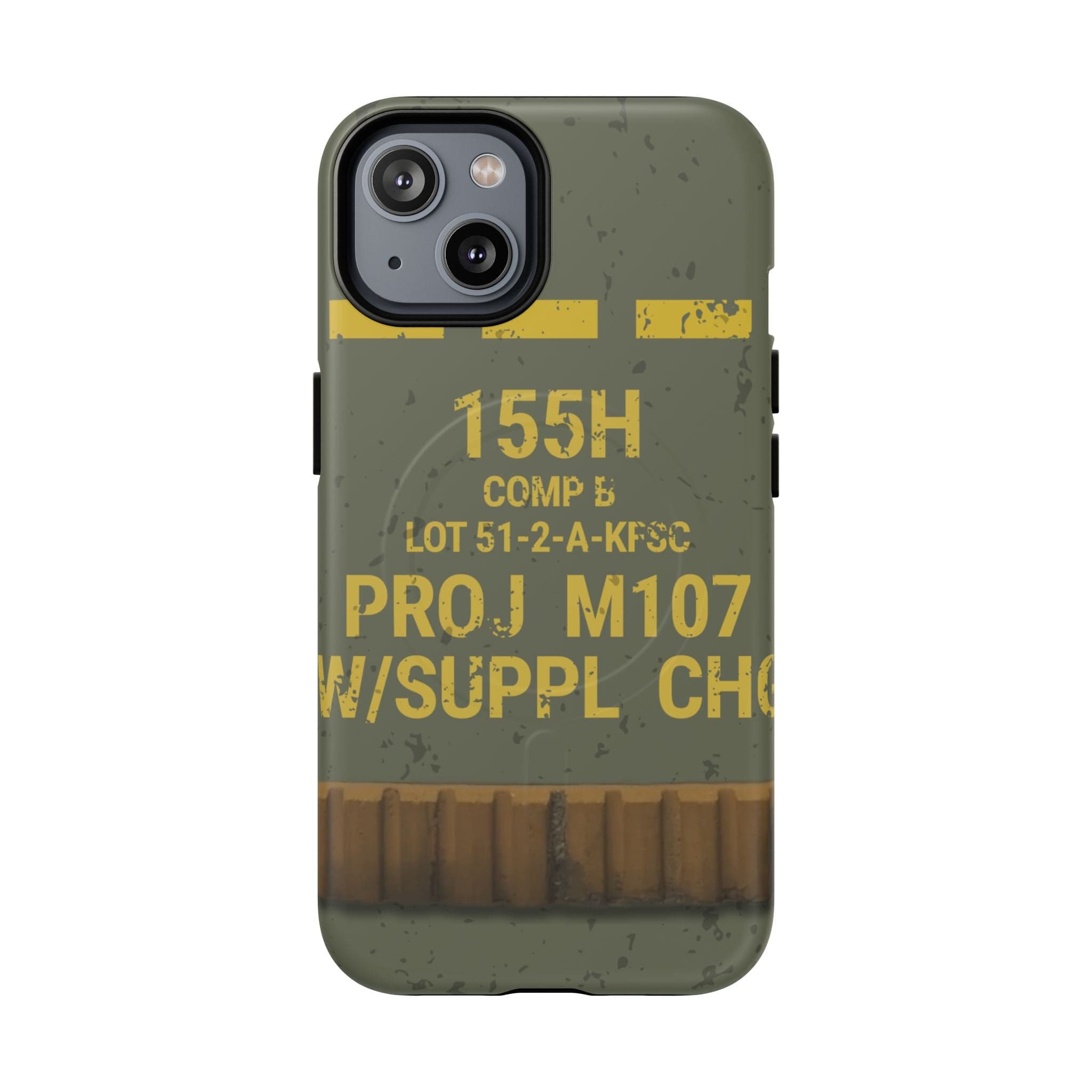 M107 HE 155 Tough Magnetic iPhone Case