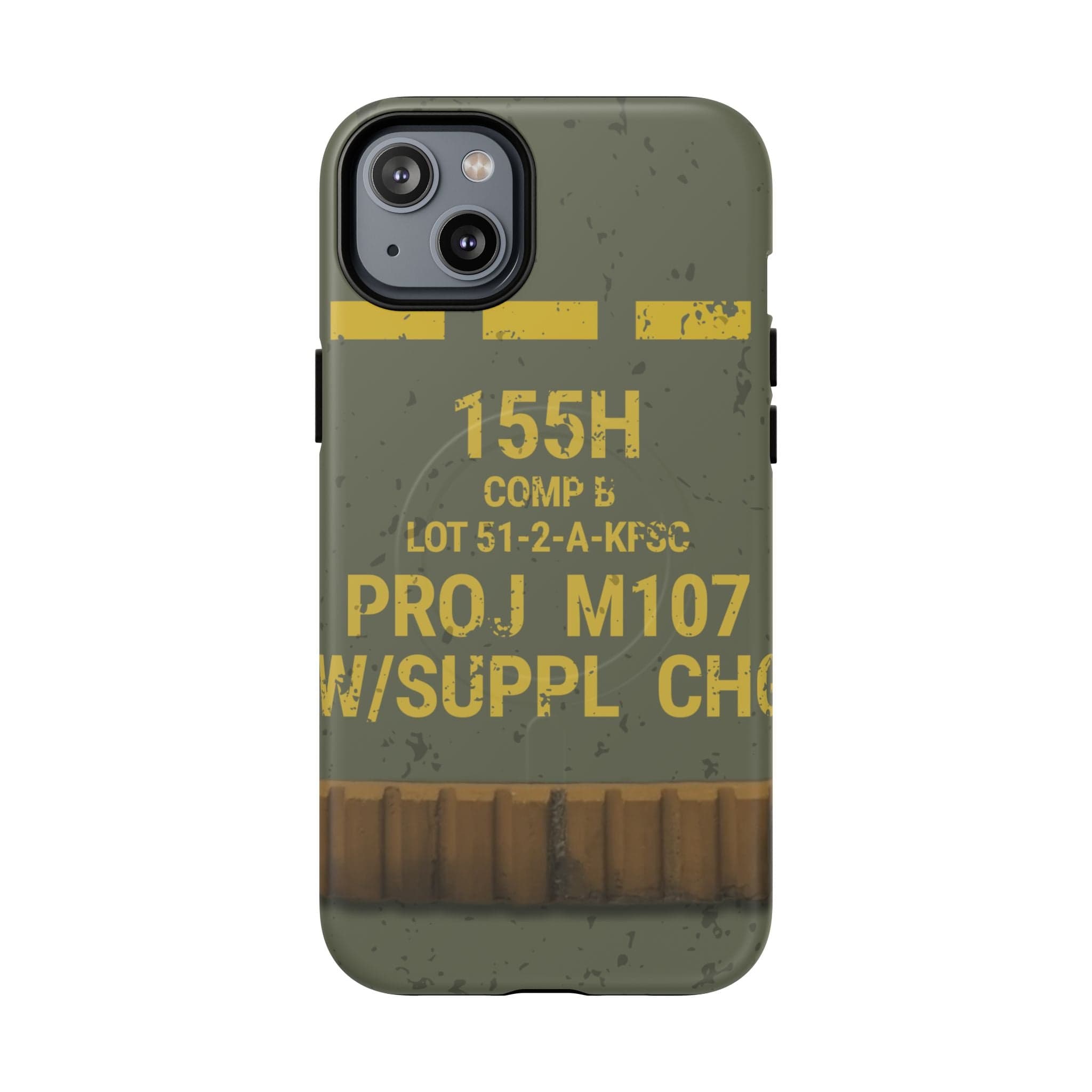 M107 HE 155 Tough Magnetic iPhone Case