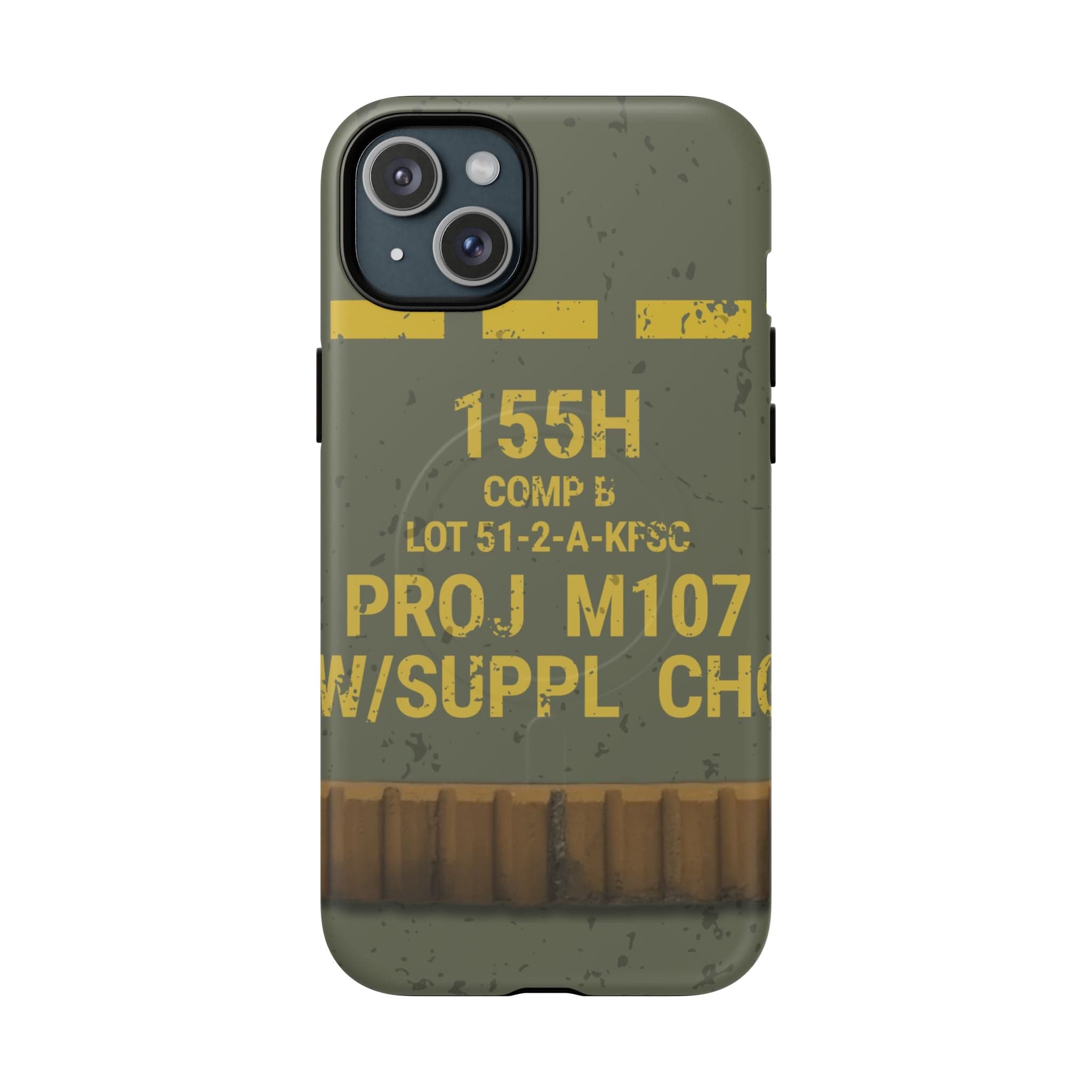 M107 HE 155 Tough Magnetic iPhone Case