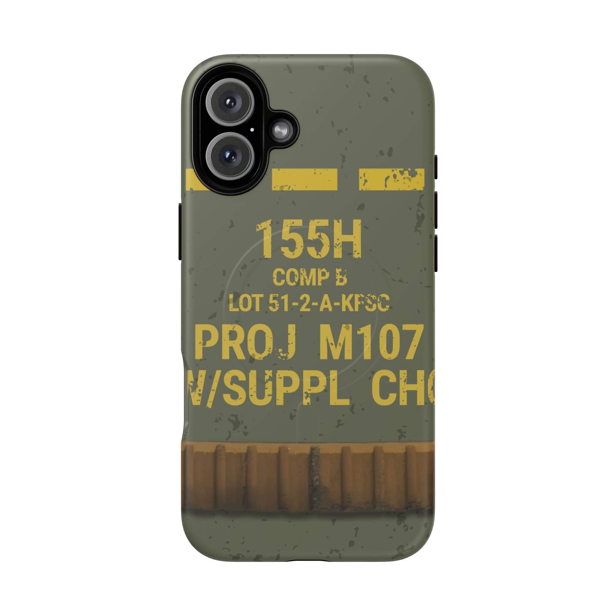 M107 HE 155 Tough Magnetic iPhone Case