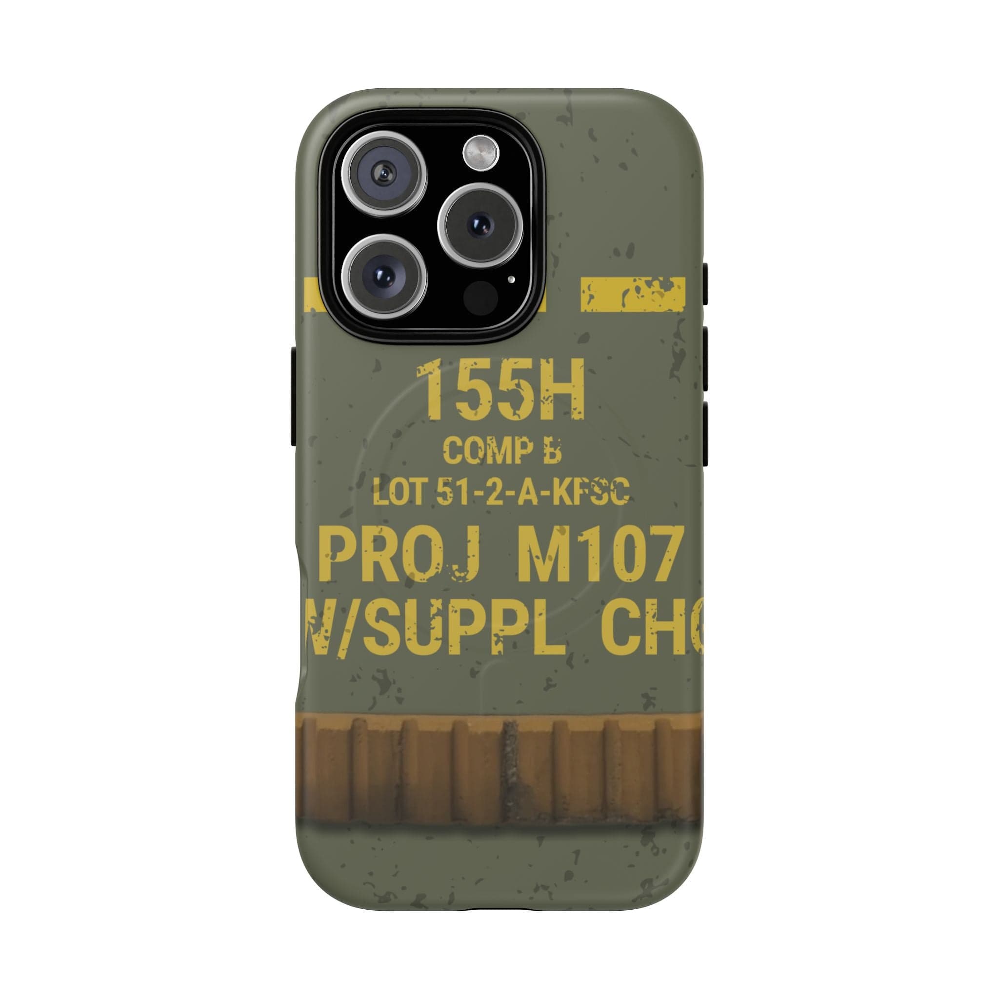 M107 HE 155 Tough Magnetic iPhone Case