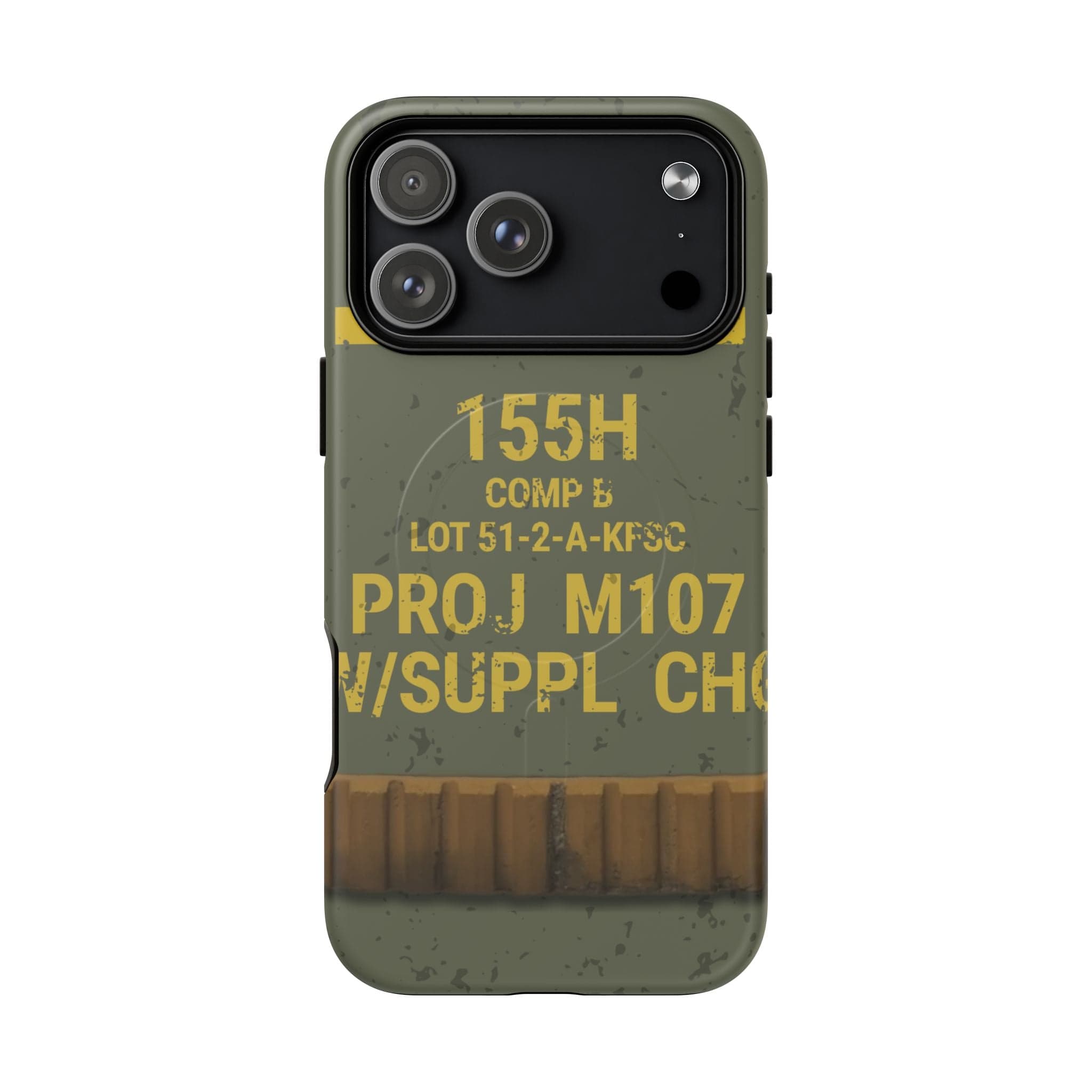 M107 HE 155 Tough Magnetic iPhone Case