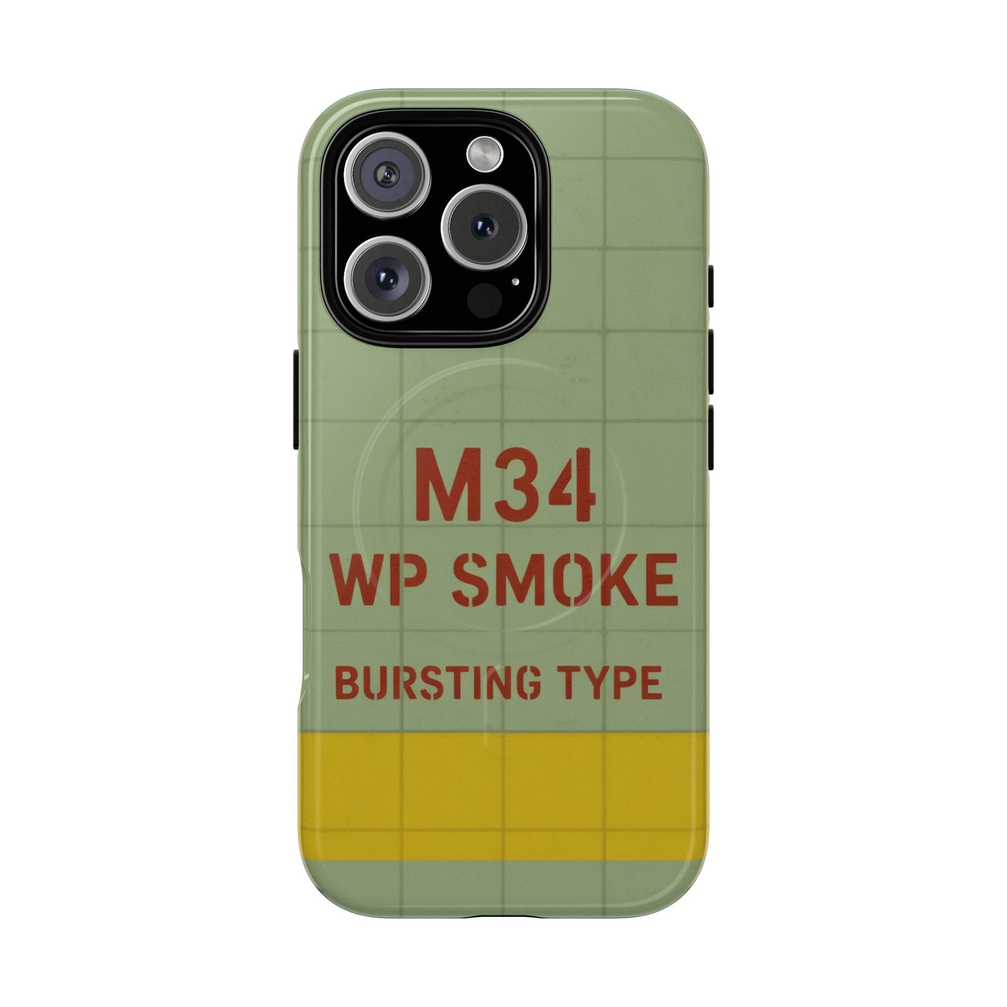 M34 WP Grenade Tough Magnetic iPhone Case