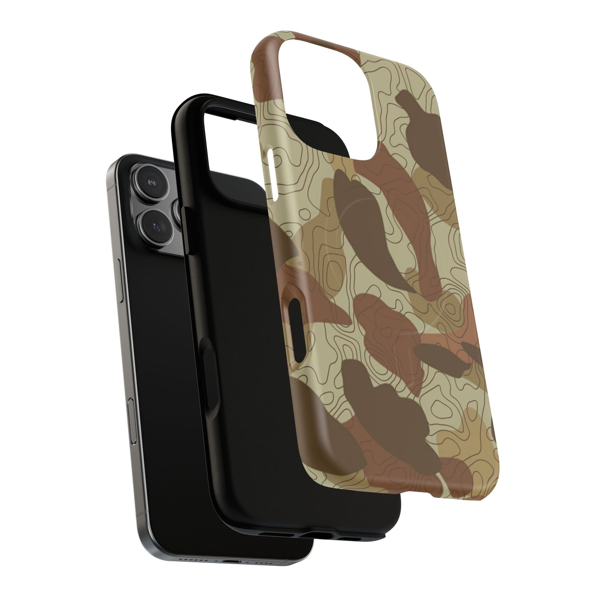 Old's Cool Topo Tough Magnetic iPhone Case