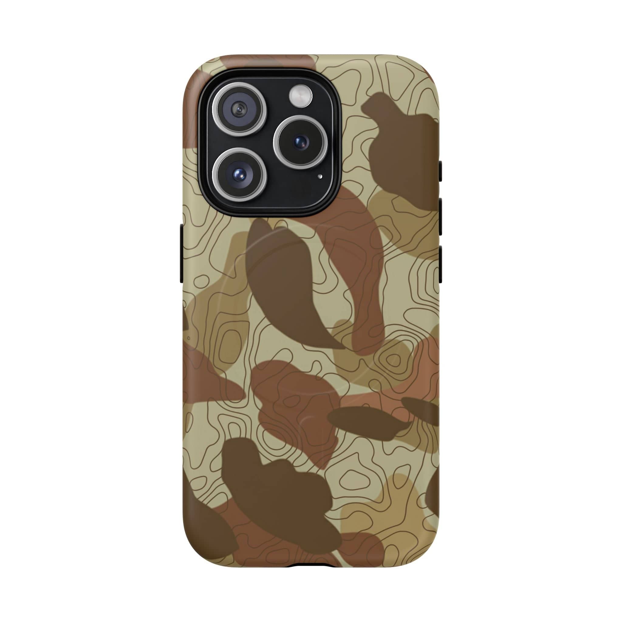 Old's Cool Topo Tough Magnetic iPhone Case