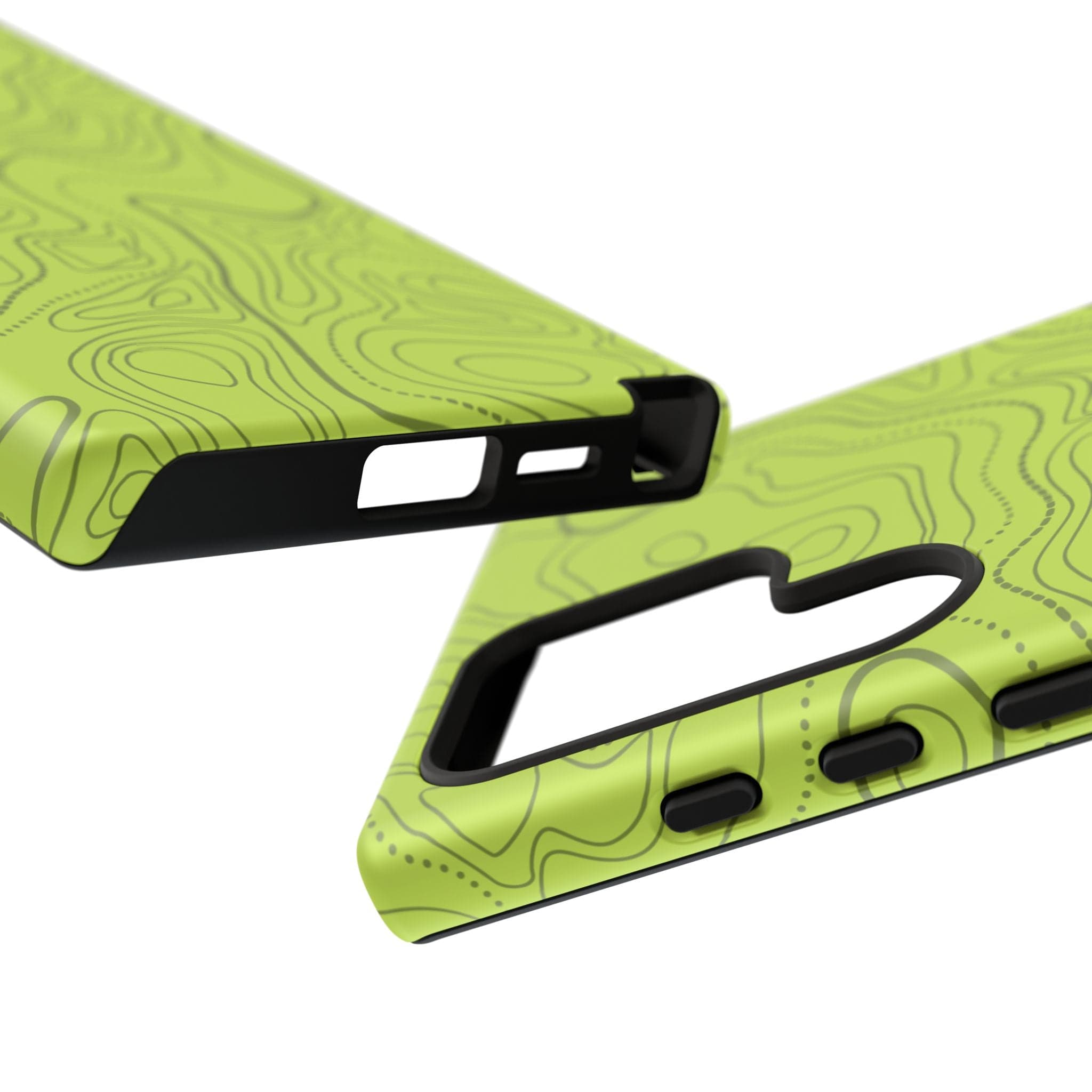 Signal Green Topo Tough Android Case