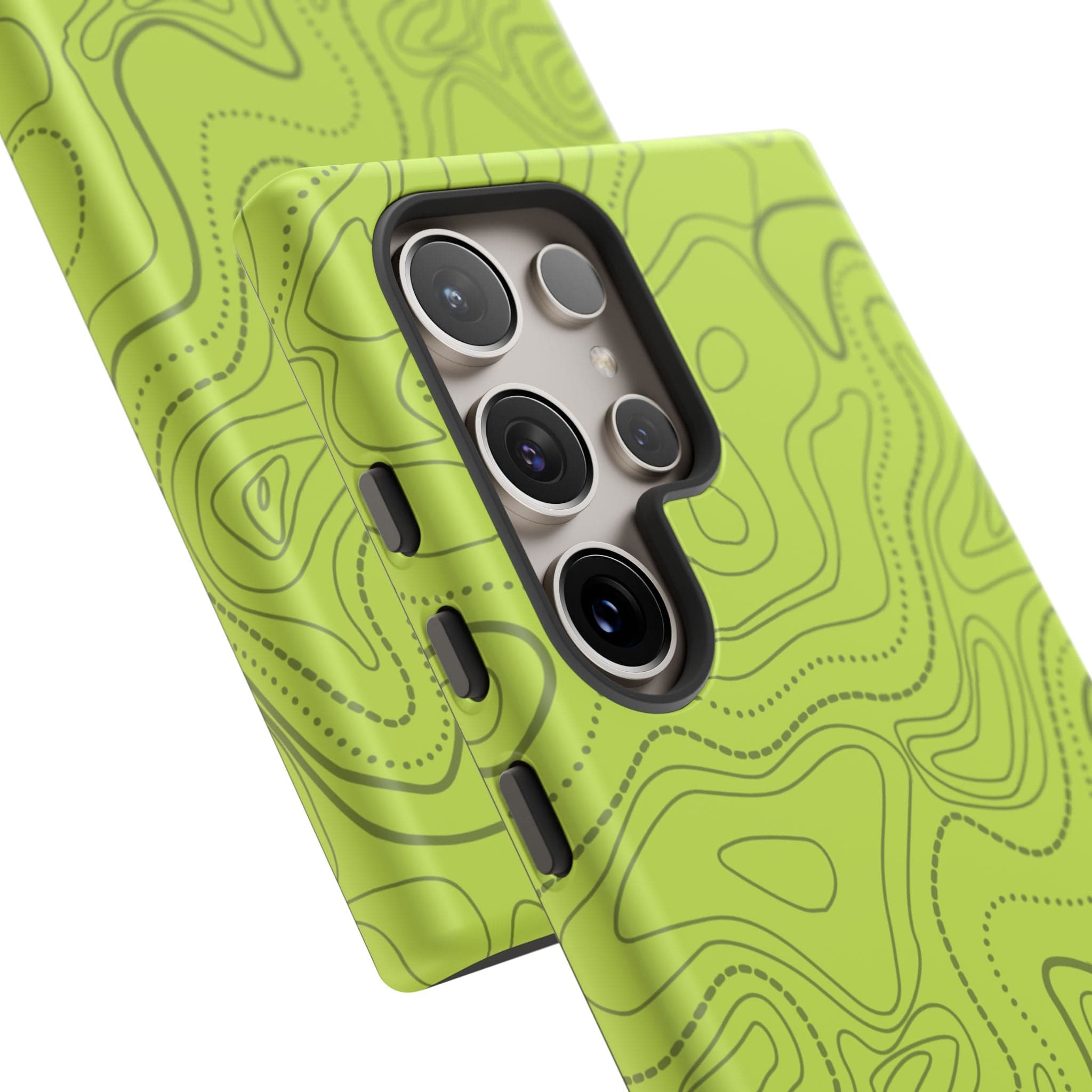 Signal Green Topo Tough Android Case