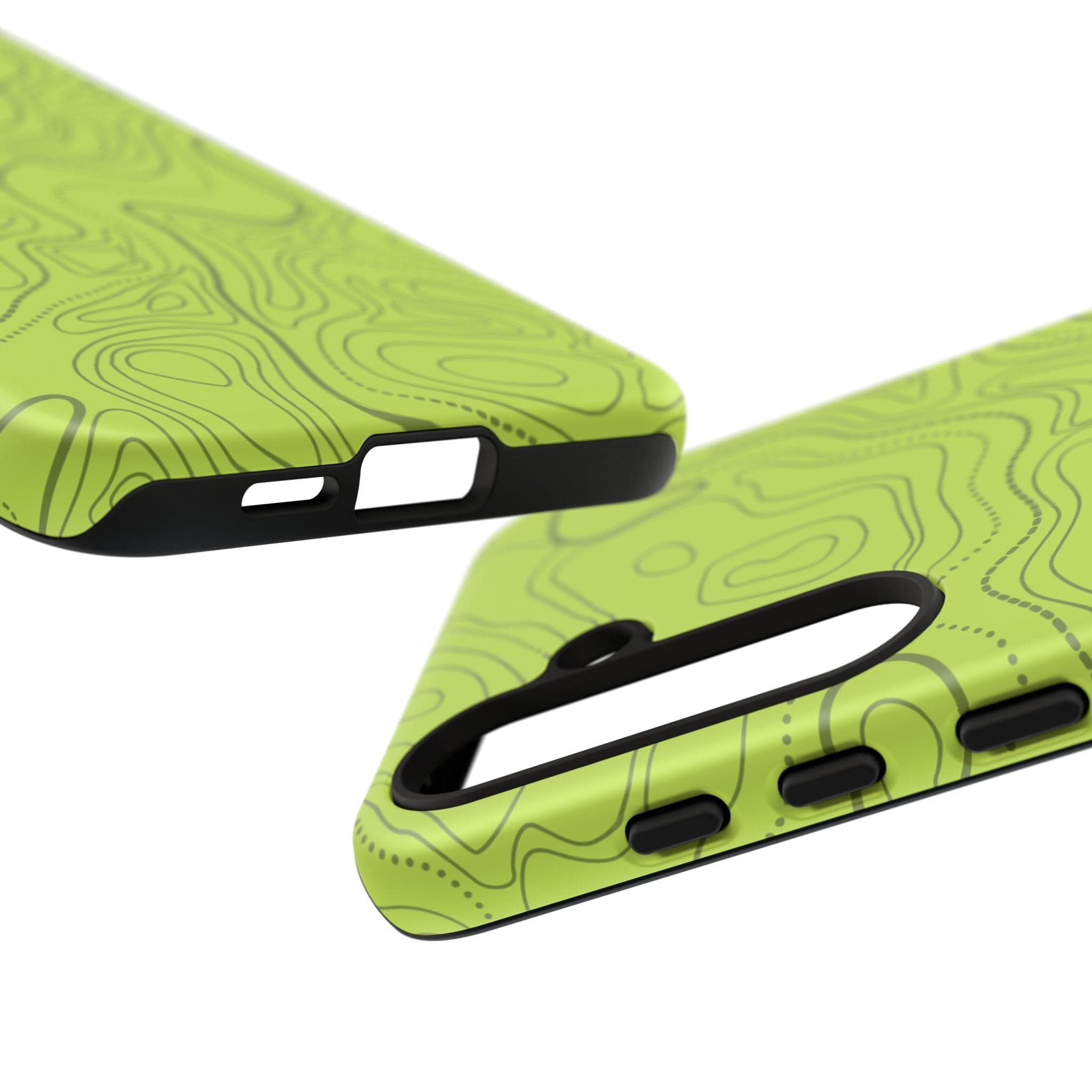 Signal Green Topo Tough Android Case