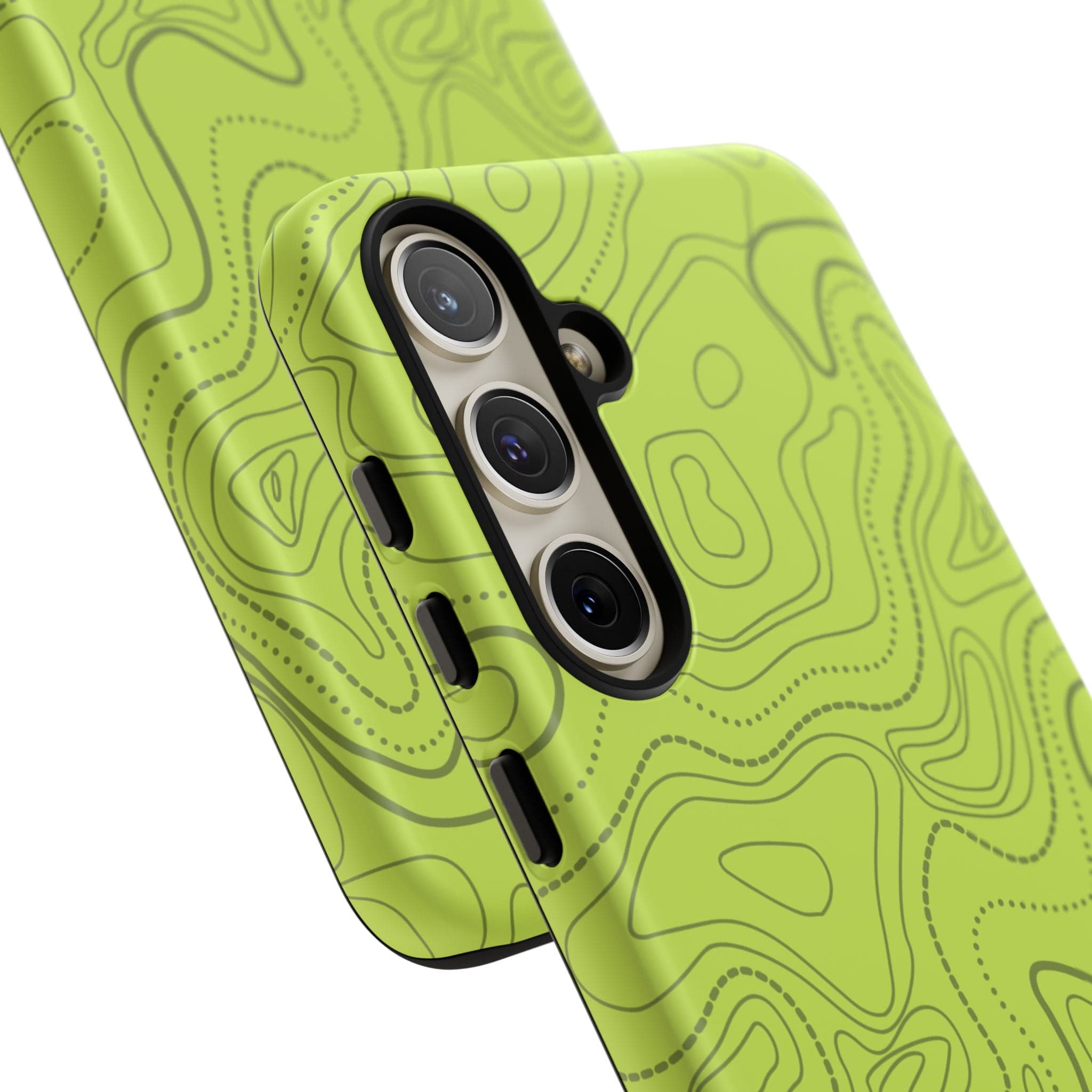 Signal Green Topo Tough Android Case