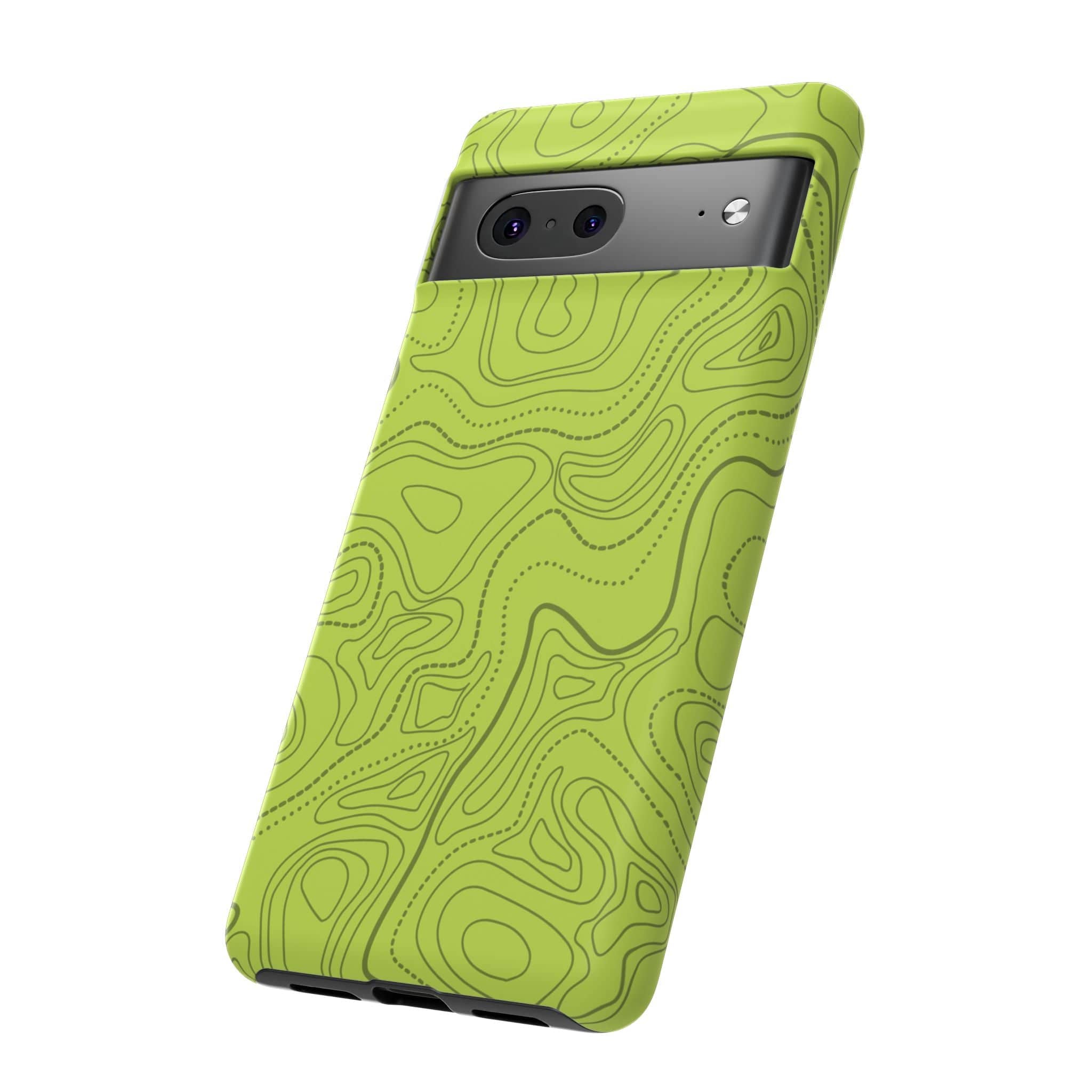 Signal Green Topo Tough Android Case