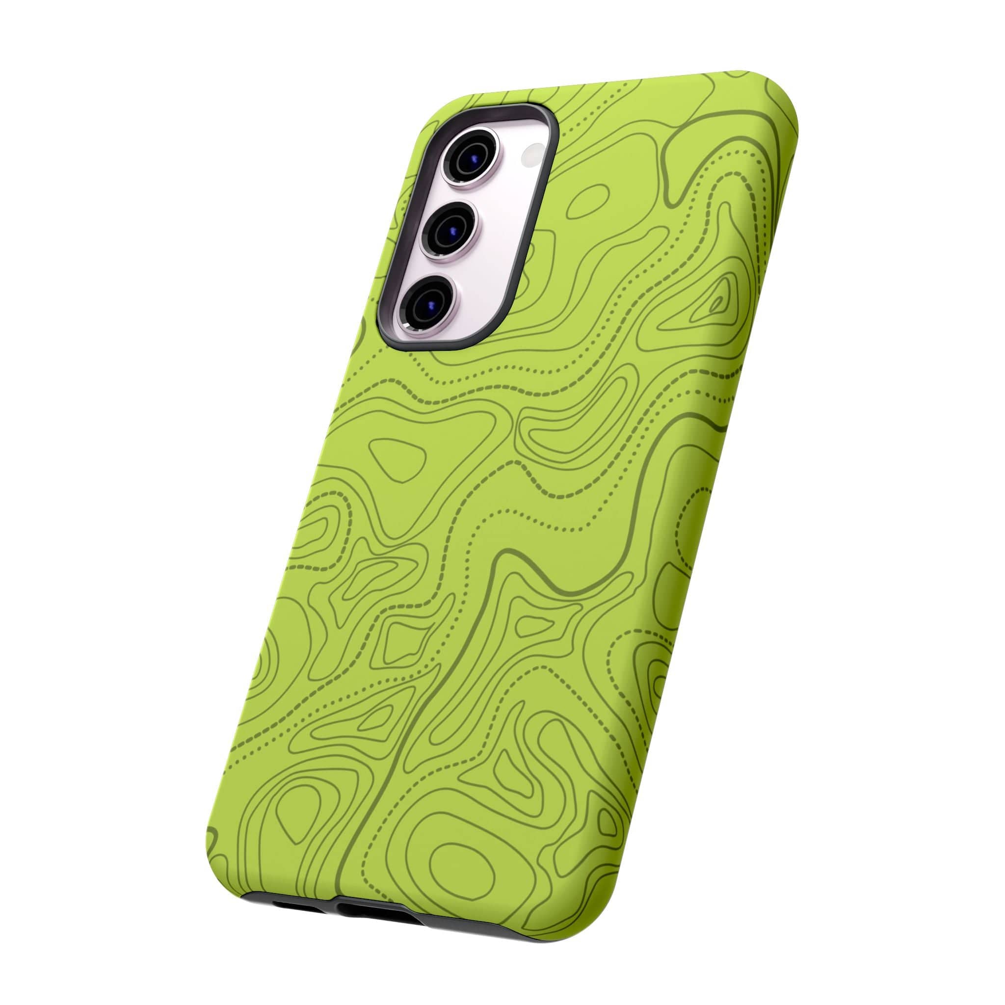 Signal Green Topo Tough Android Case
