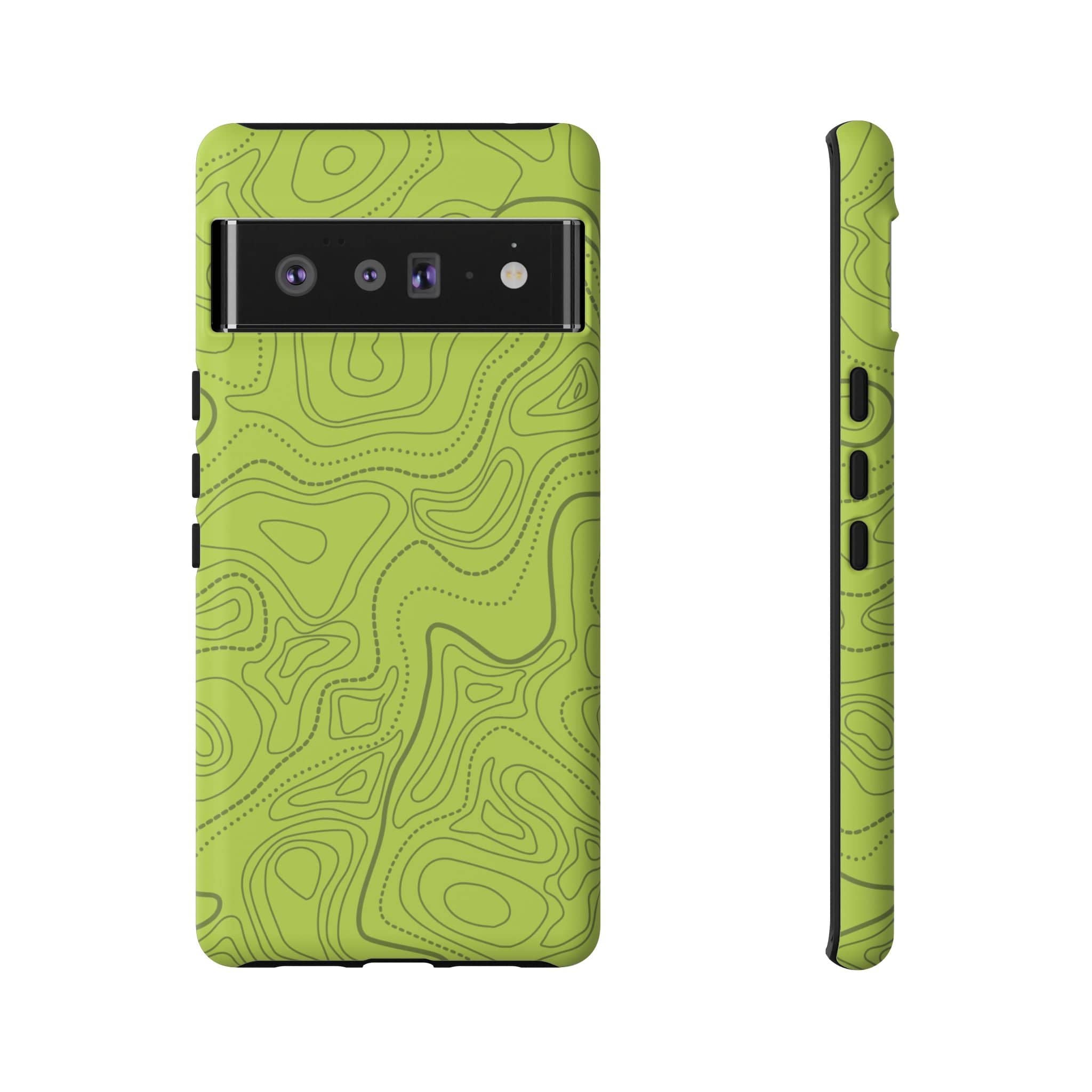 Signal Green Topo Tough Android Case