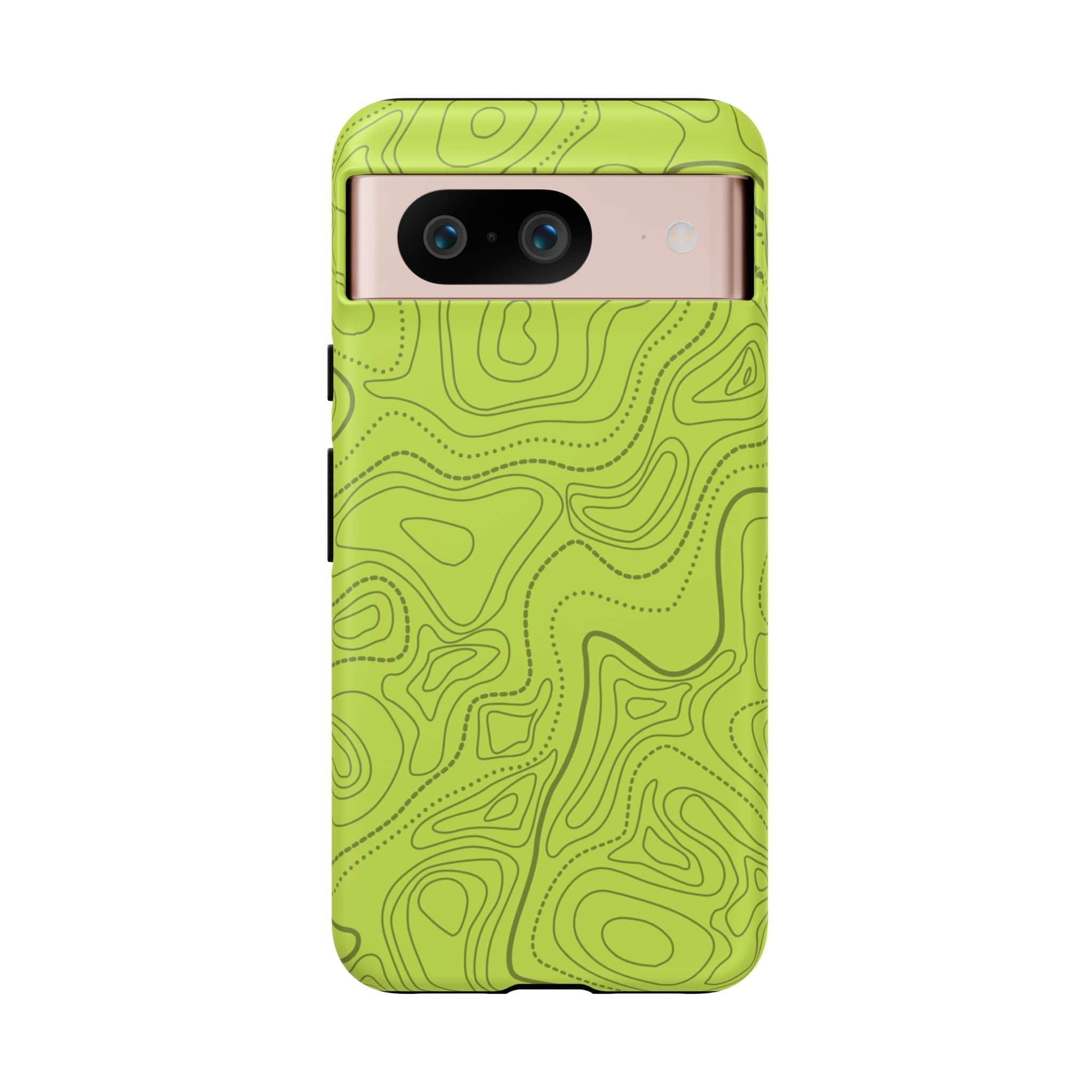 Signal Green Topo Tough Android Case