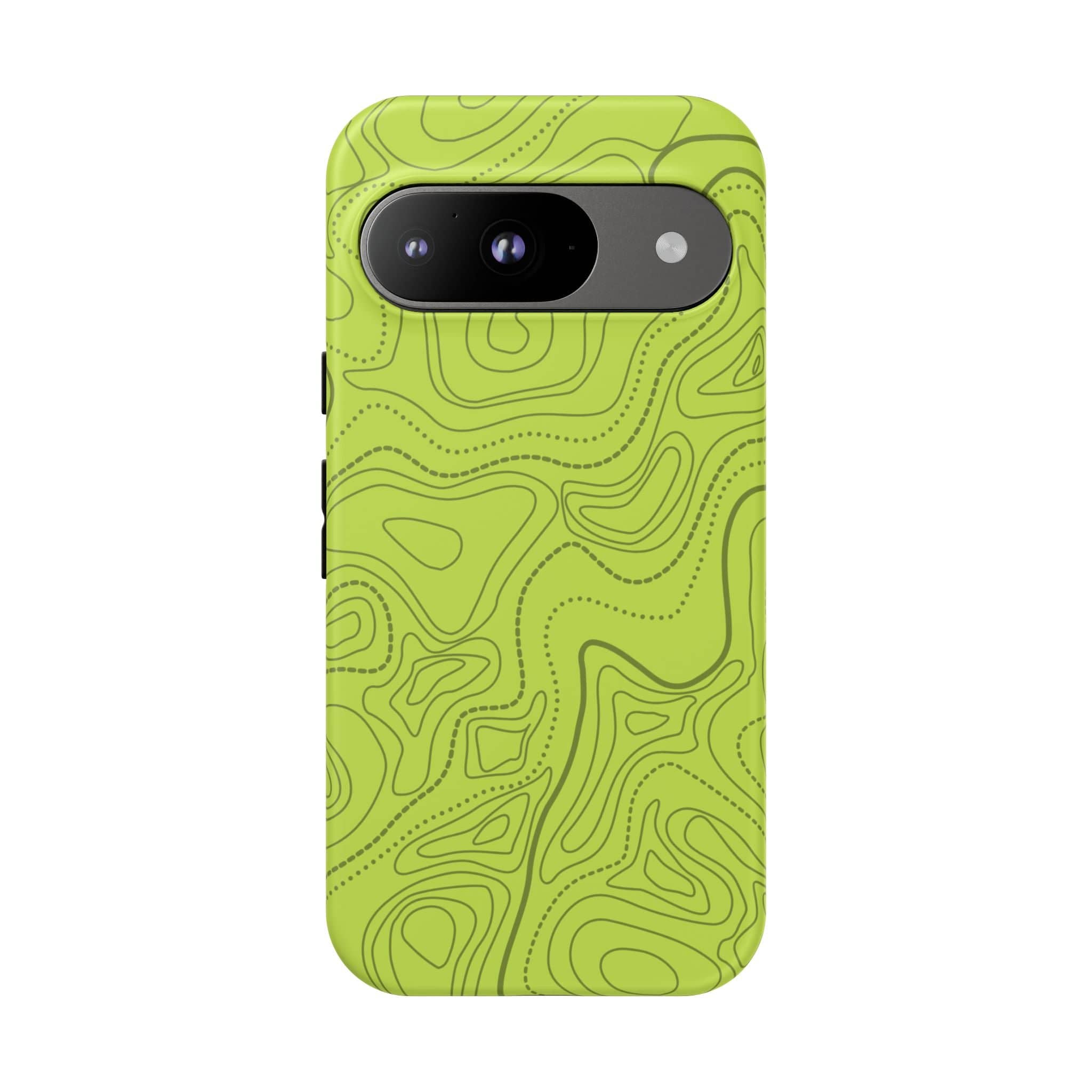 Signal Green Topo Tough Android Case