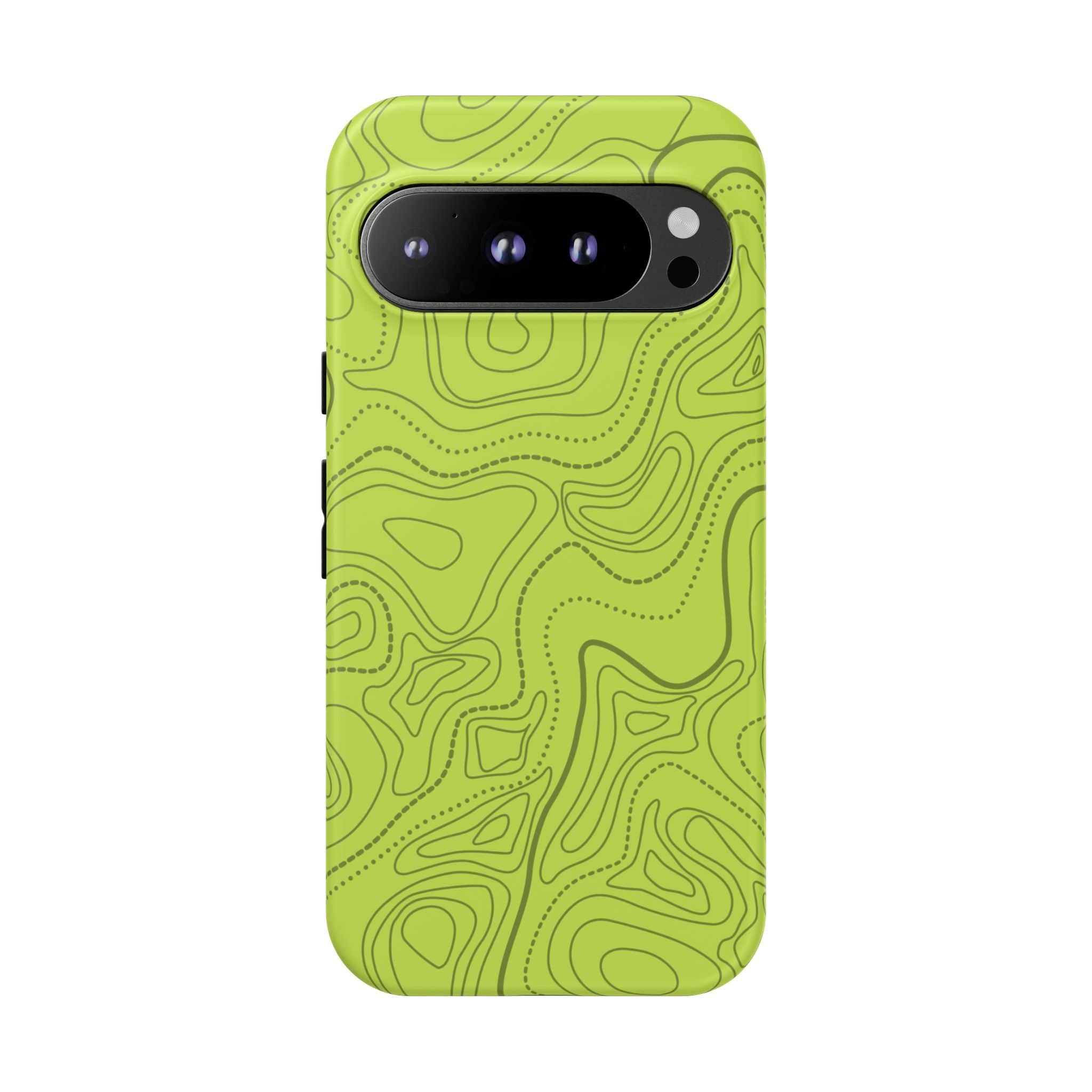 Signal Green Topo Tough Android Case