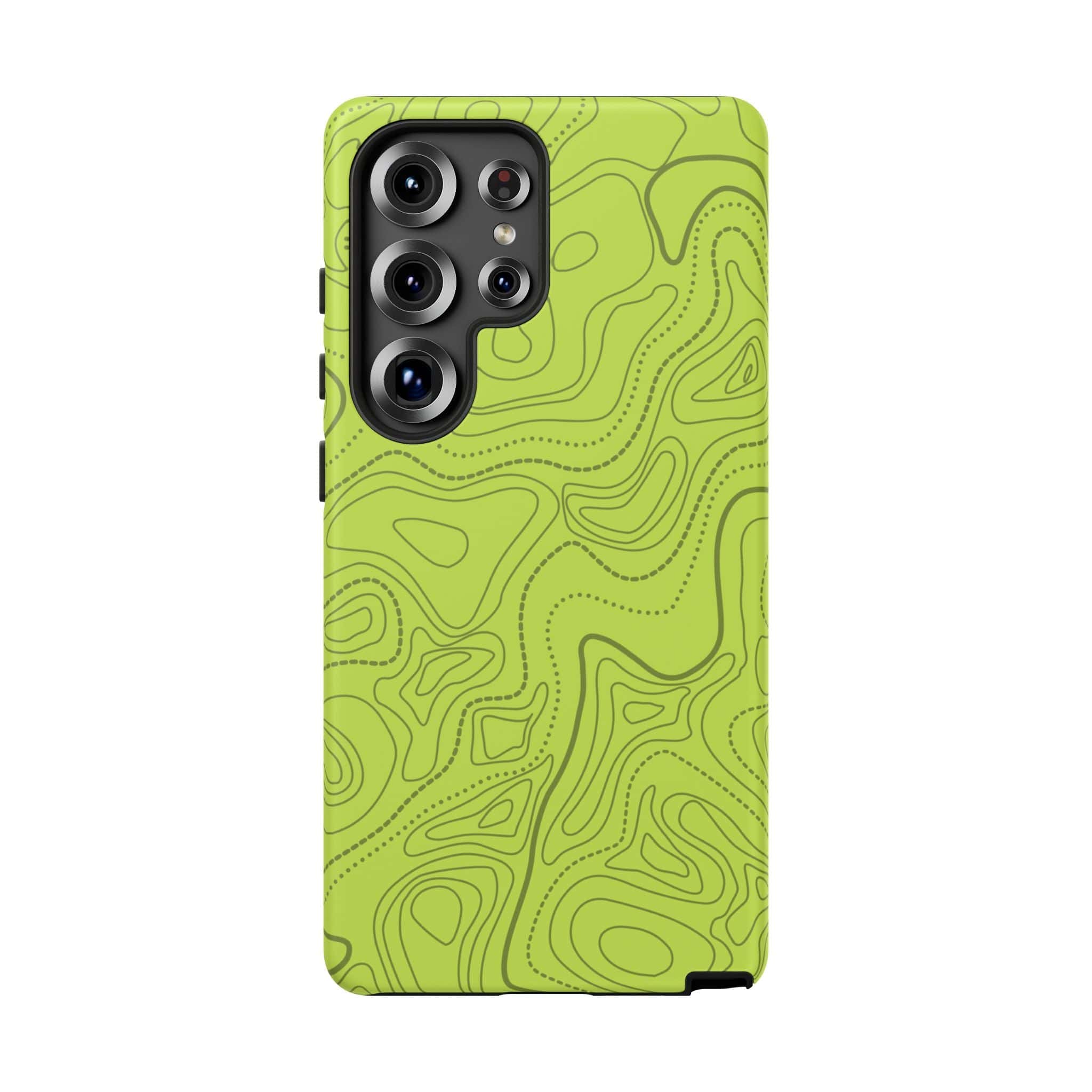 Signal Green Topo Tough Android Case