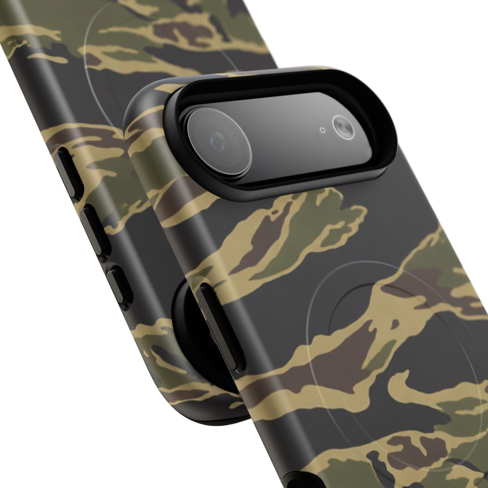 Tiger Stripe Camo Tough Magnetic iPhone Case