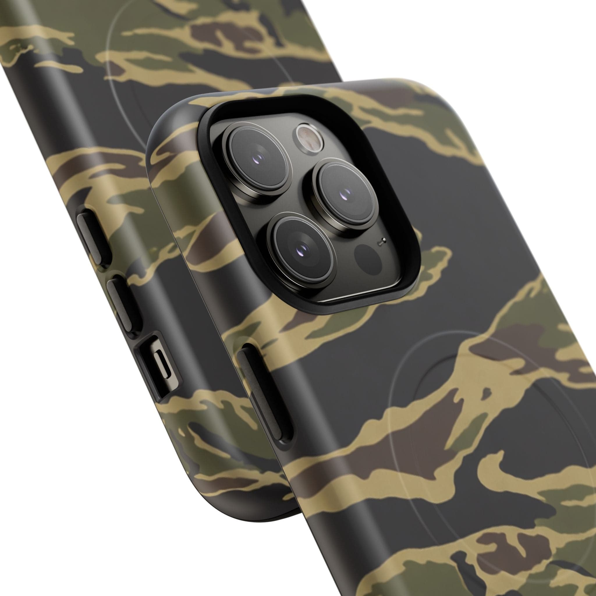 Tiger Stripe Camo Tough Magnetic iPhone Case