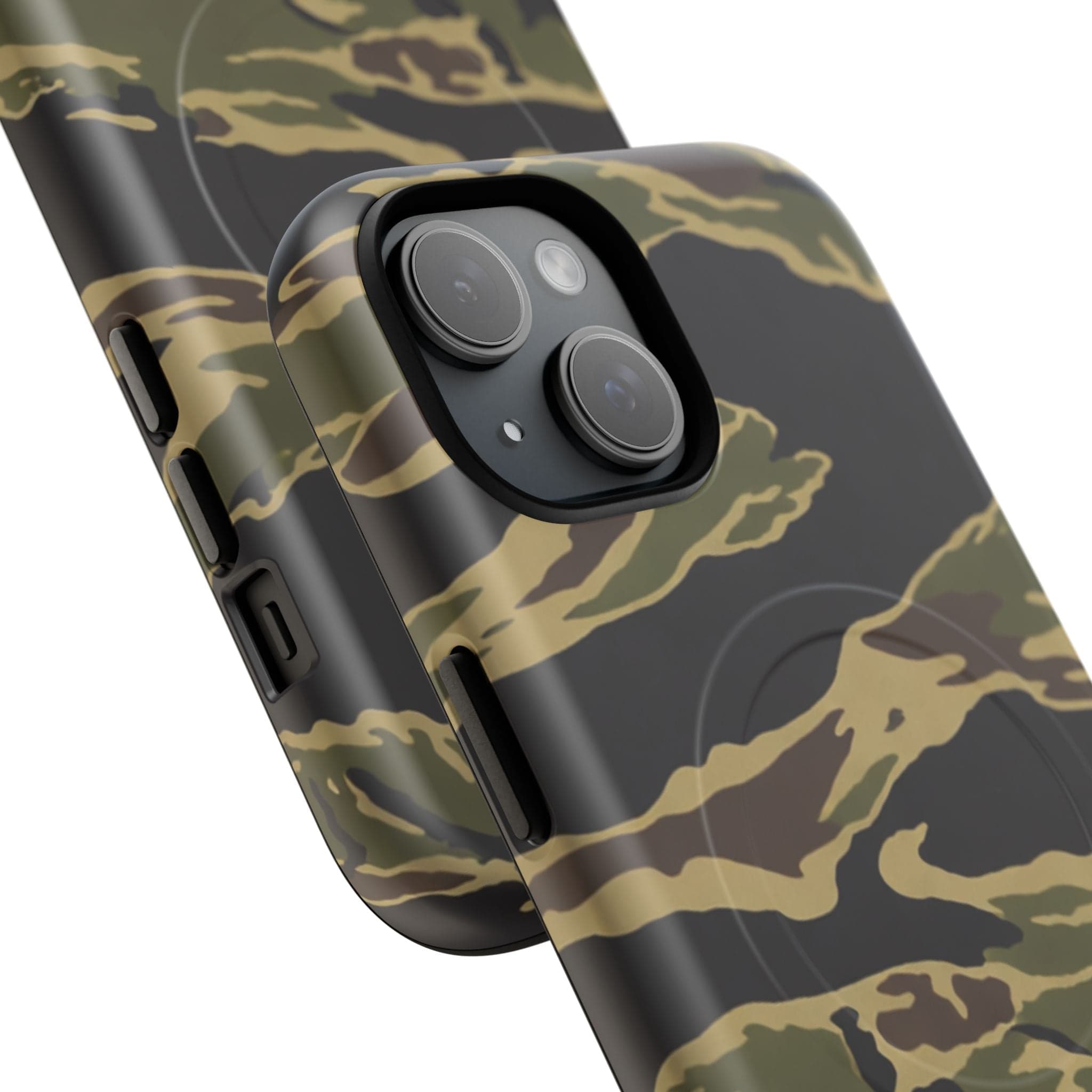 Tiger Stripe Camo Tough Magnetic iPhone Case