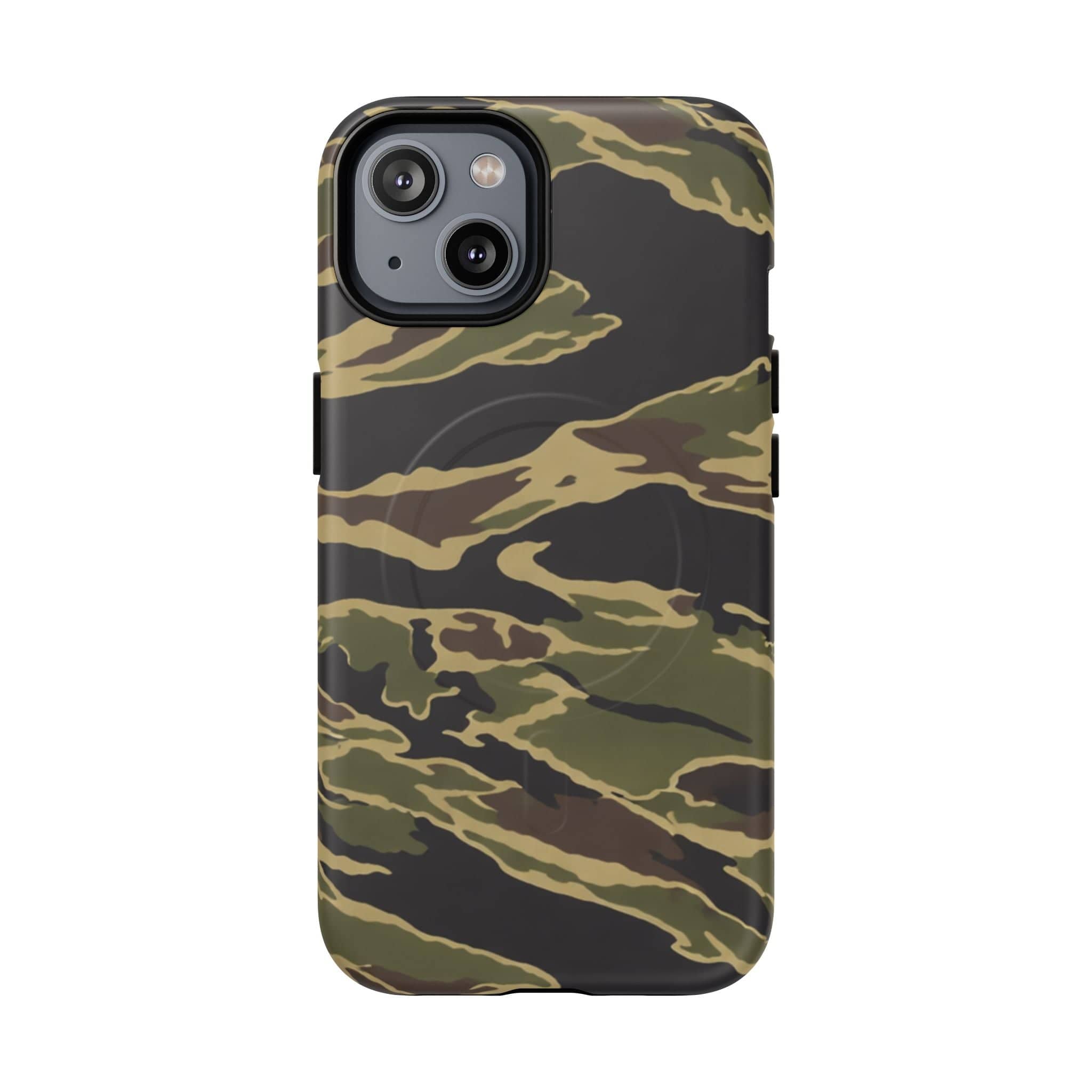 Tiger Stripe Camo Tough Magnetic iPhone Case