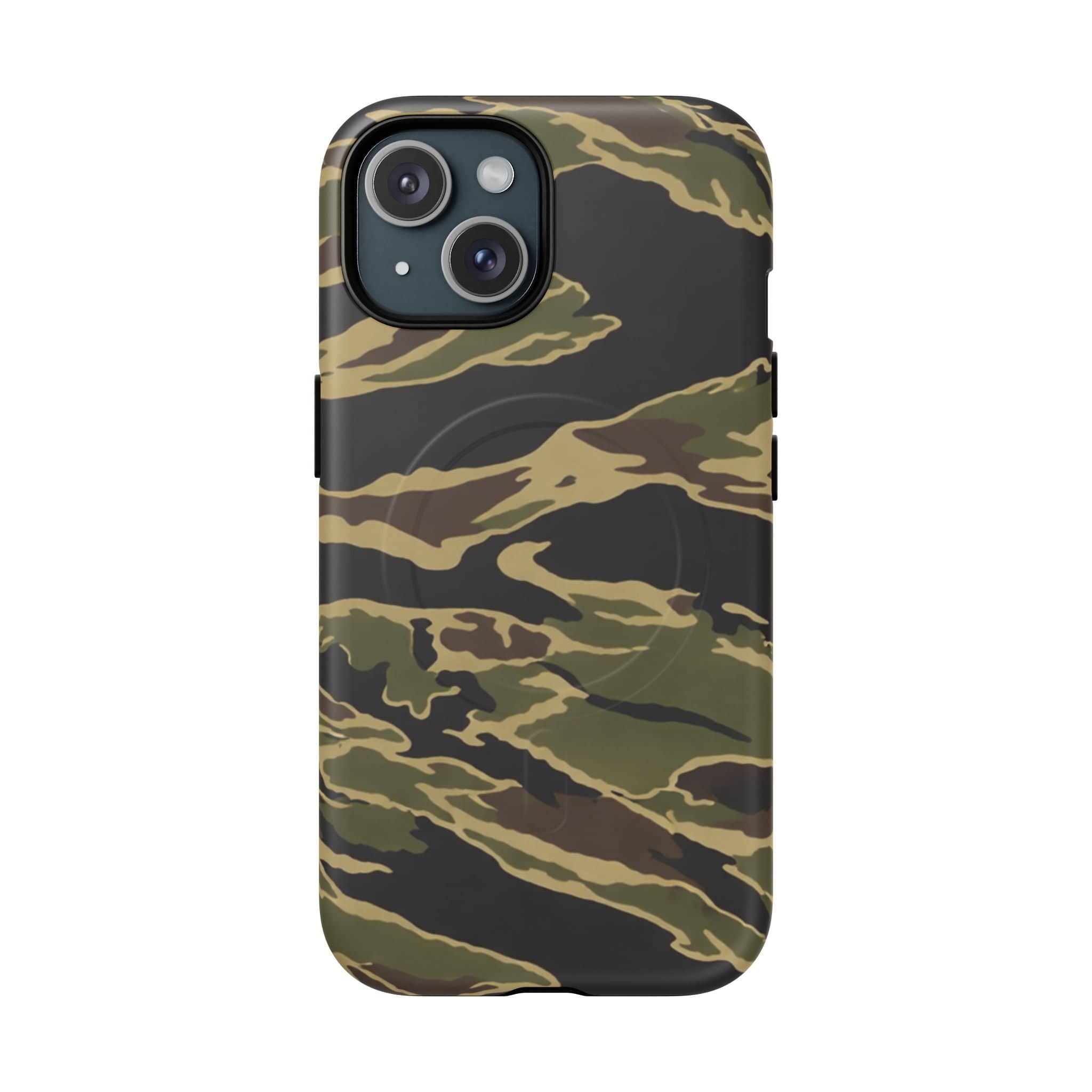 Tiger Stripe Camo Tough Magnetic iPhone Case