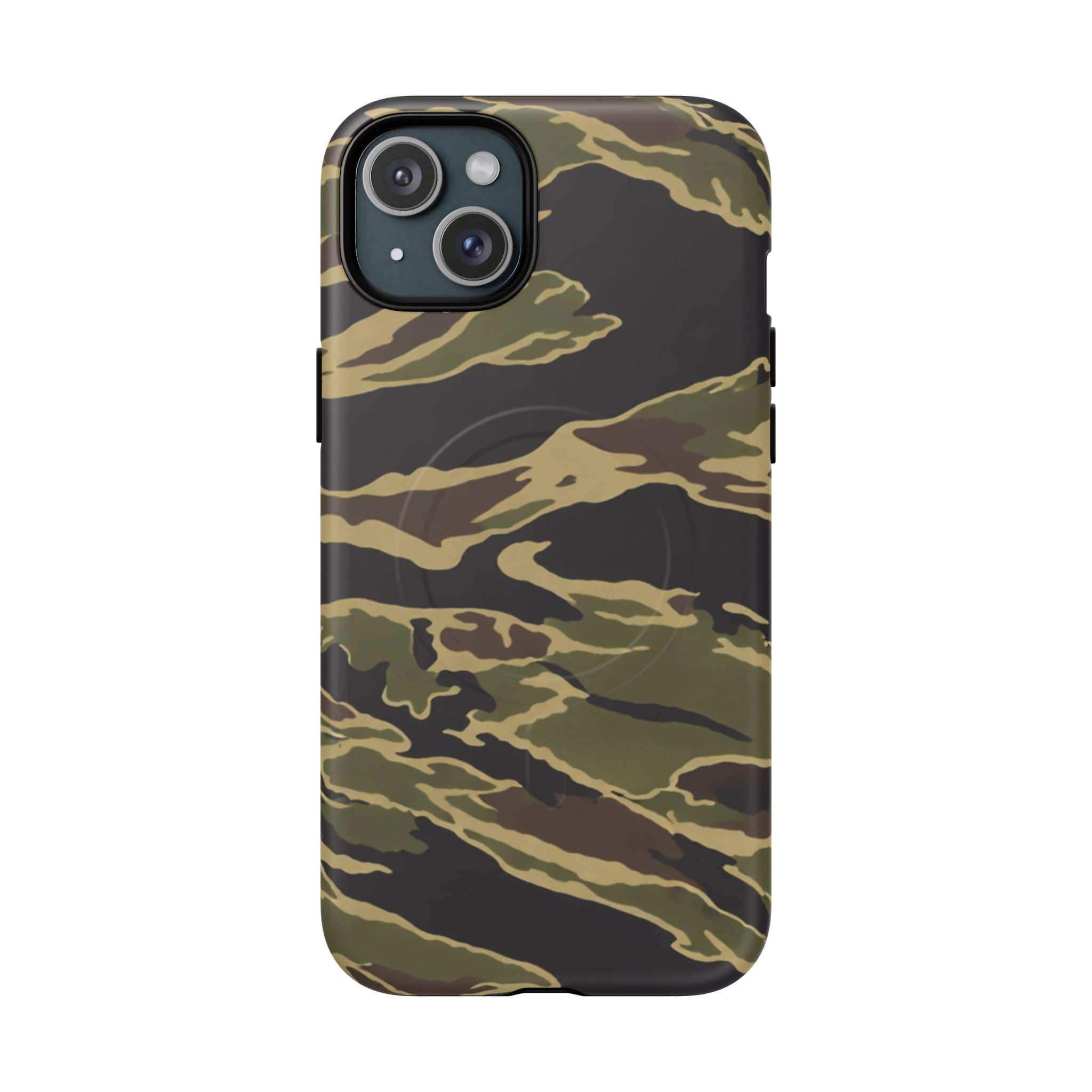 Tiger Stripe Camo Tough Magnetic iPhone Case