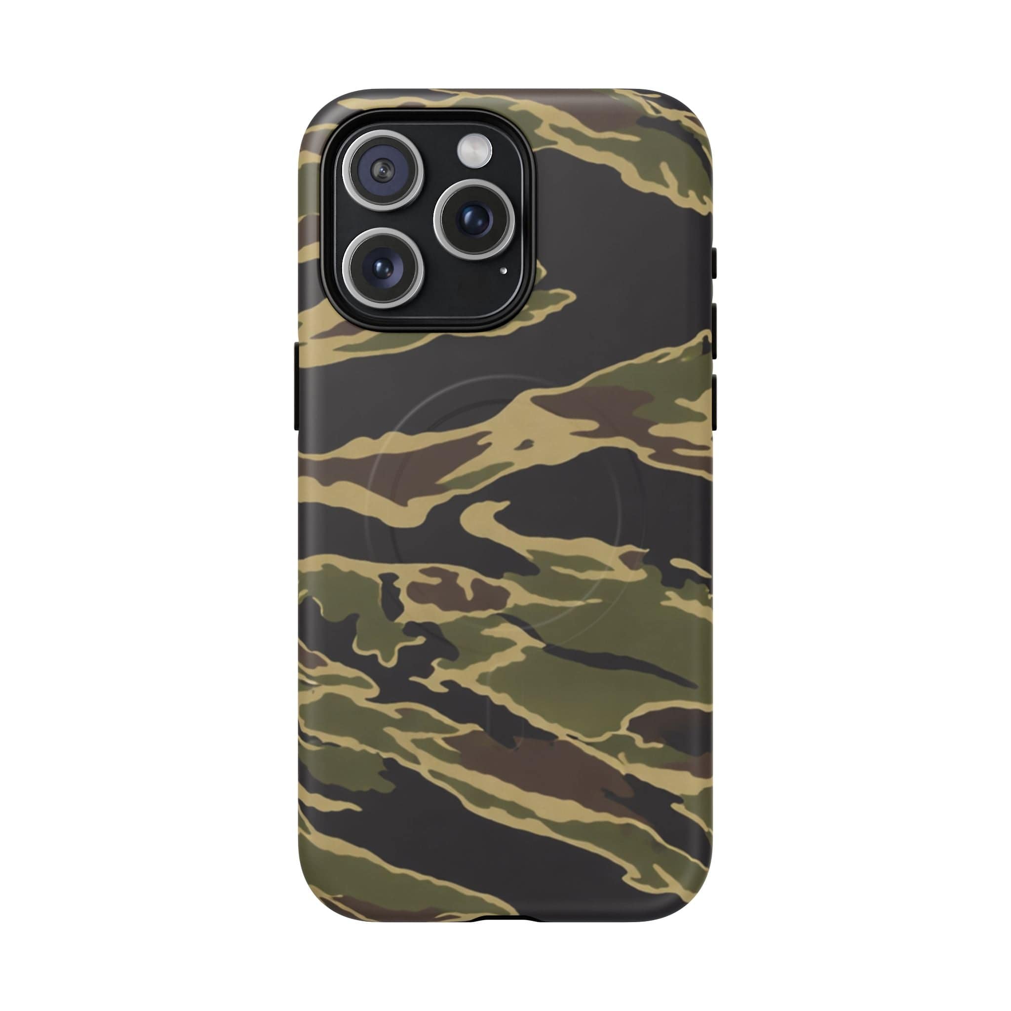 Tiger Stripe Camo Tough Magnetic iPhone Case