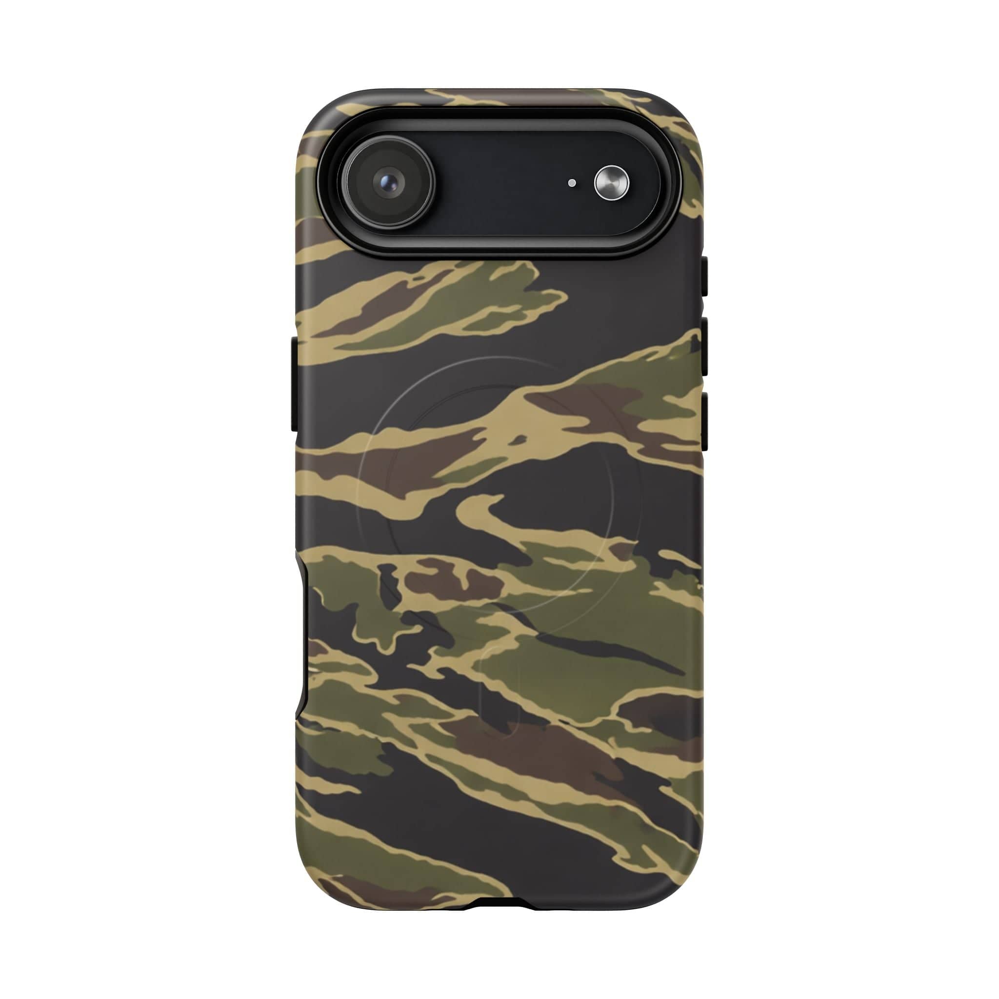 Tiger Stripe Camo Tough Magnetic iPhone Case