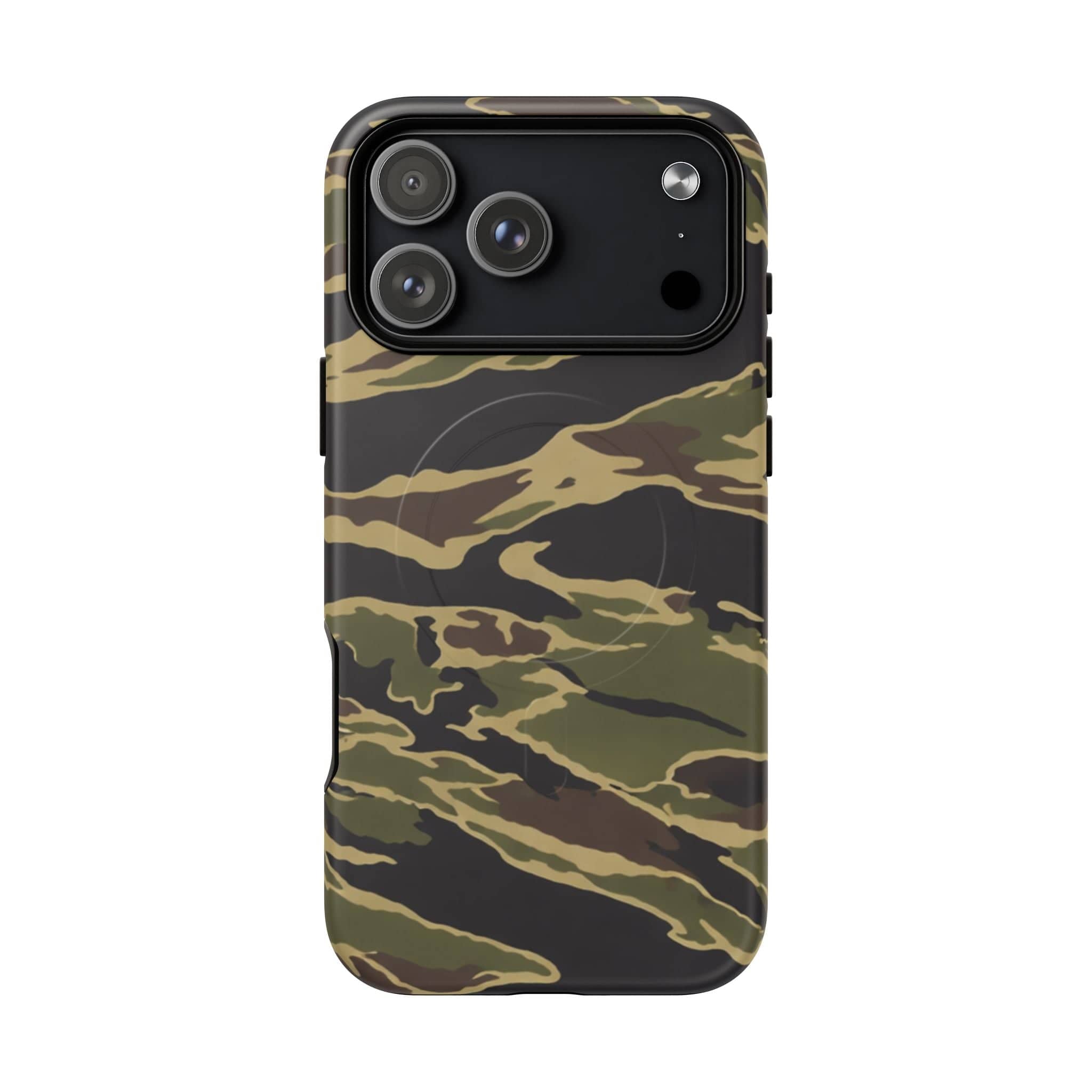 Tiger Stripe Camo Tough Magnetic iPhone Case