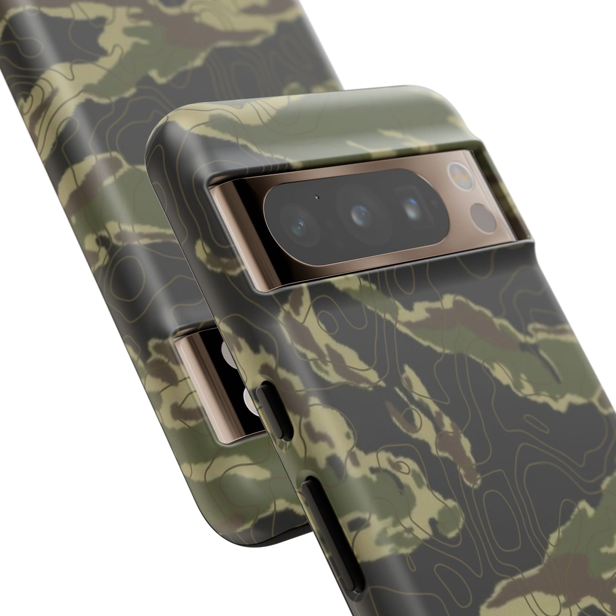 Tiger Stripe Topo Tough Android Case