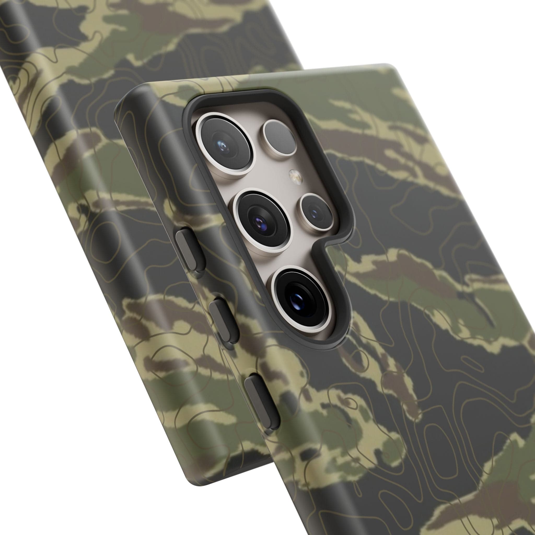 Tiger Stripe Topo Tough Android Case