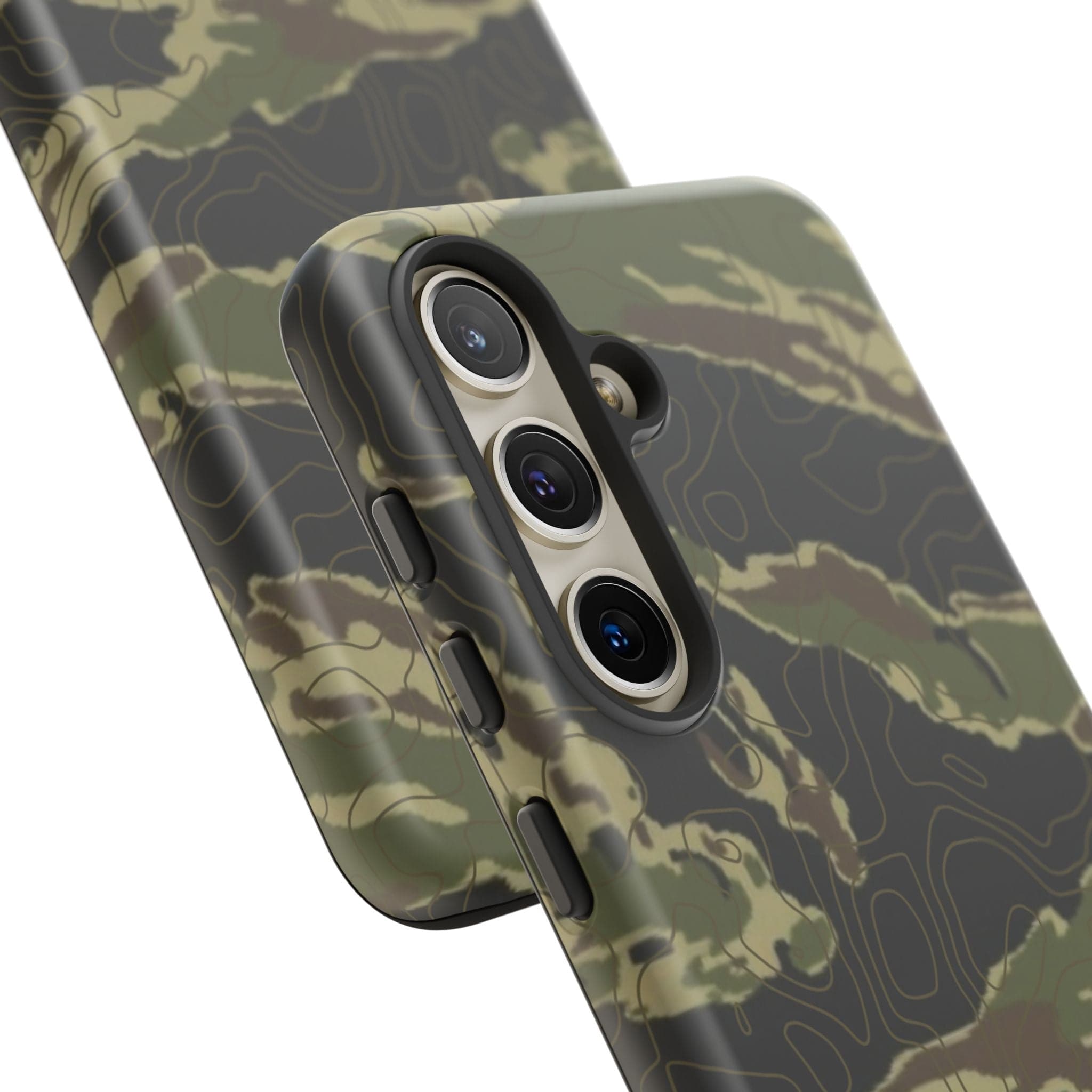 Tiger Stripe Topo Tough Android Case
