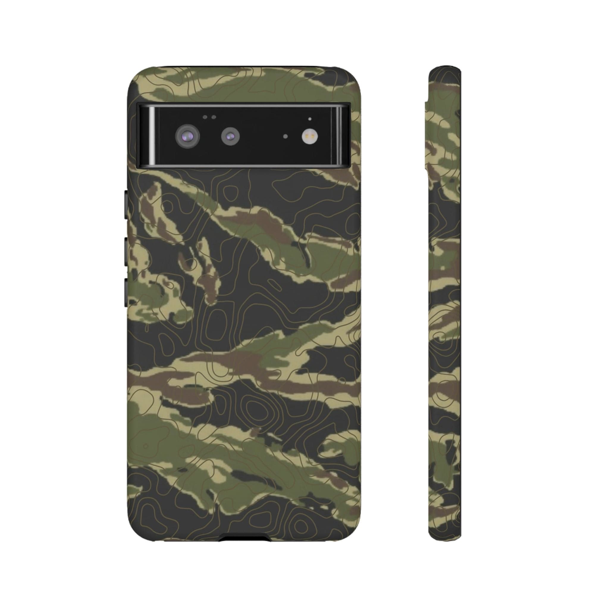 Tiger Stripe Topo Tough Android Case