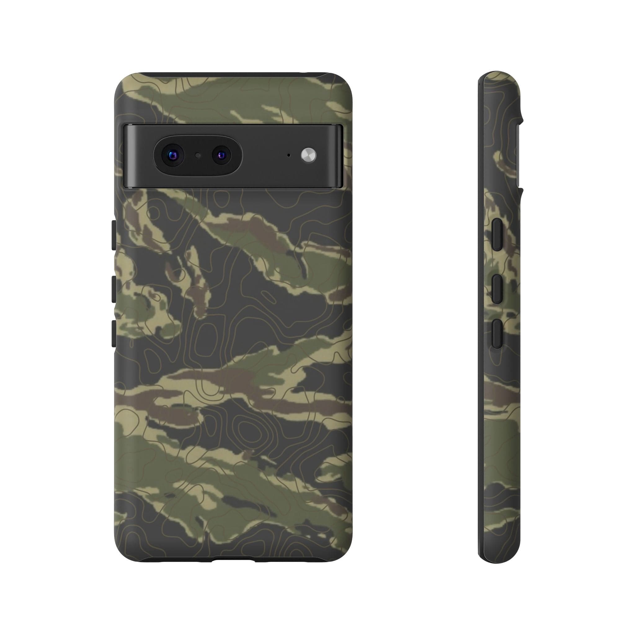 Tiger Stripe Topo Tough Android Case