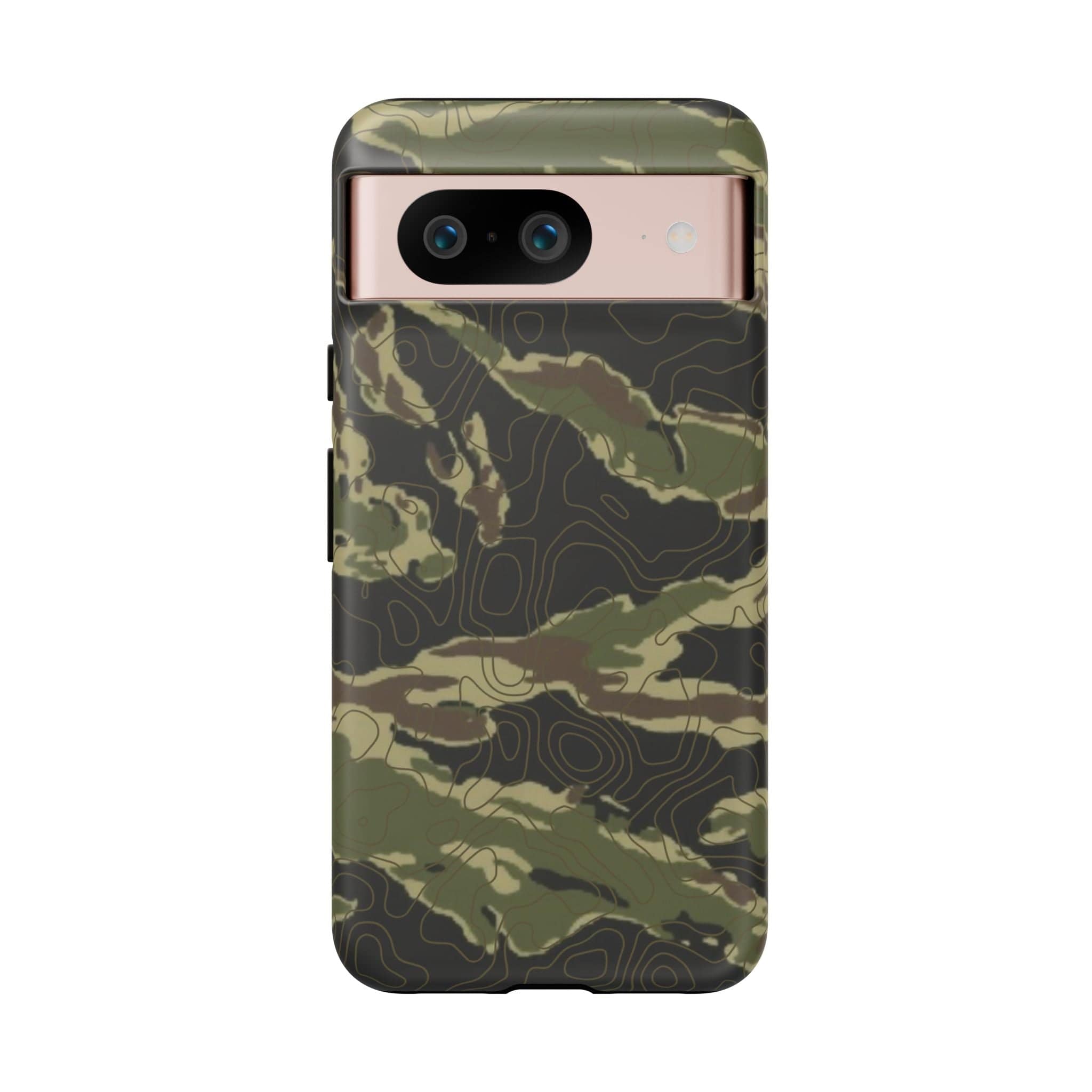 Tiger Stripe Topo Tough Android Case