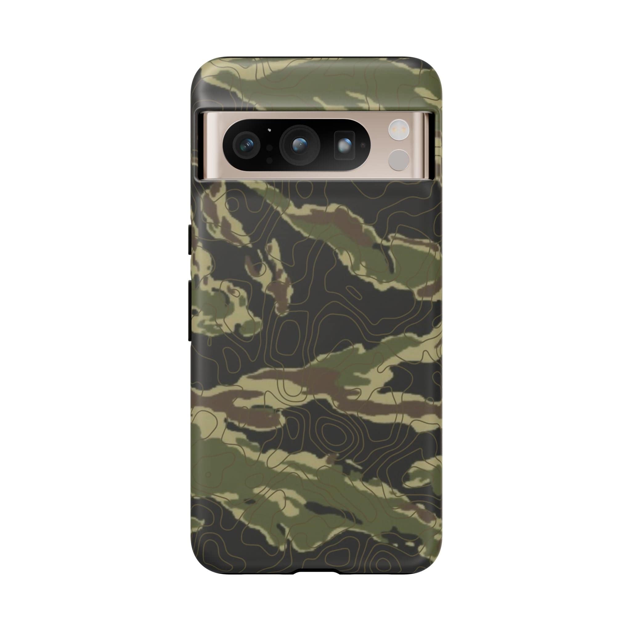 Tiger Stripe Topo Tough Android Case