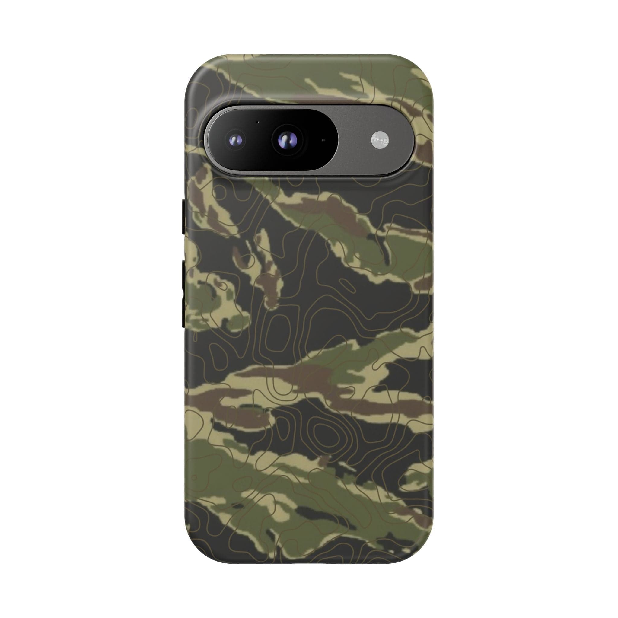 Tiger Stripe Topo Tough Android Case
