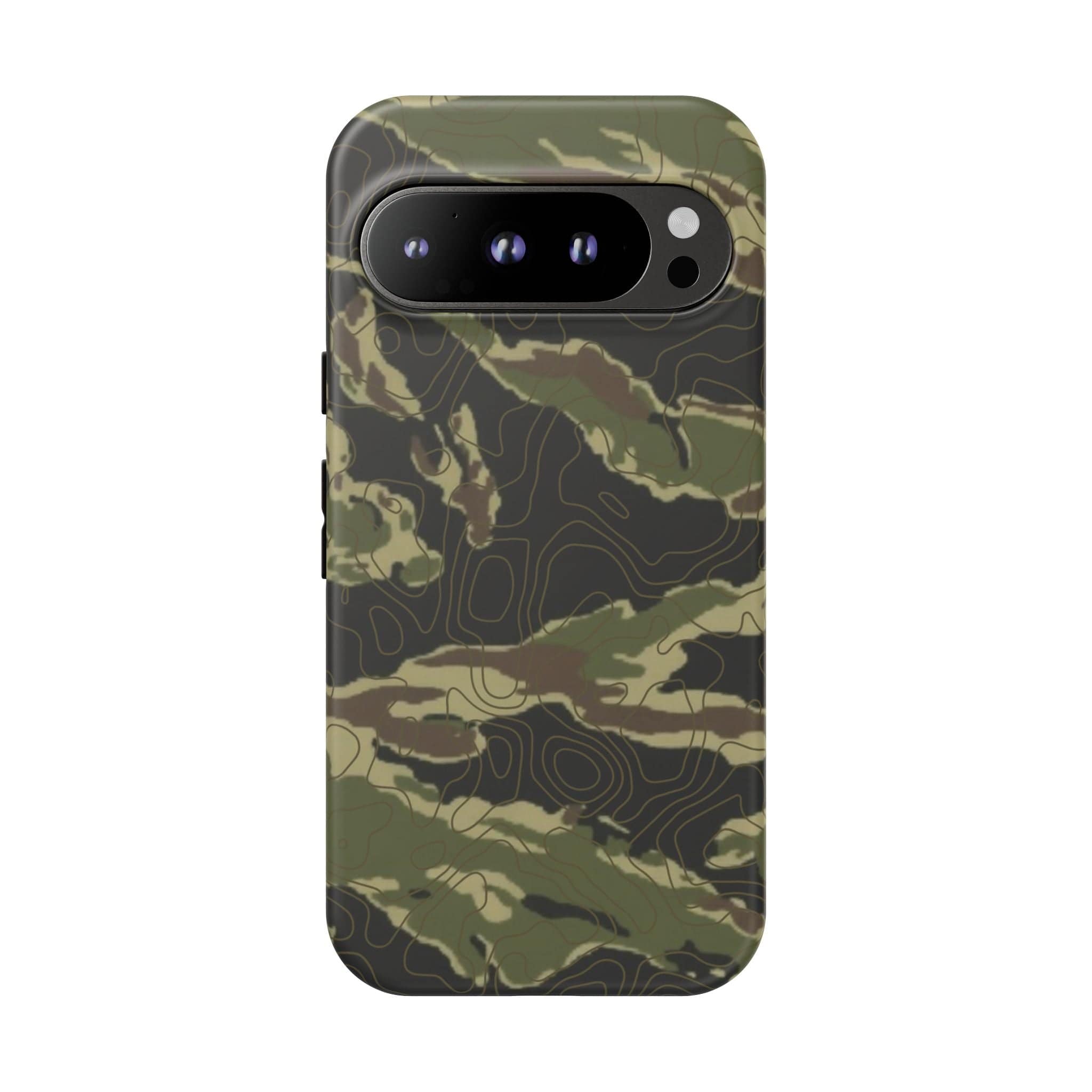 Tiger Stripe Topo Tough Android Case