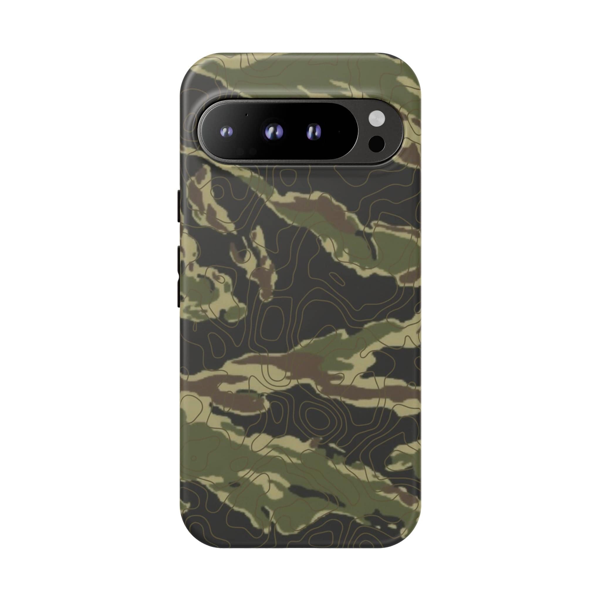 Tiger Stripe Topo Tough Android Case